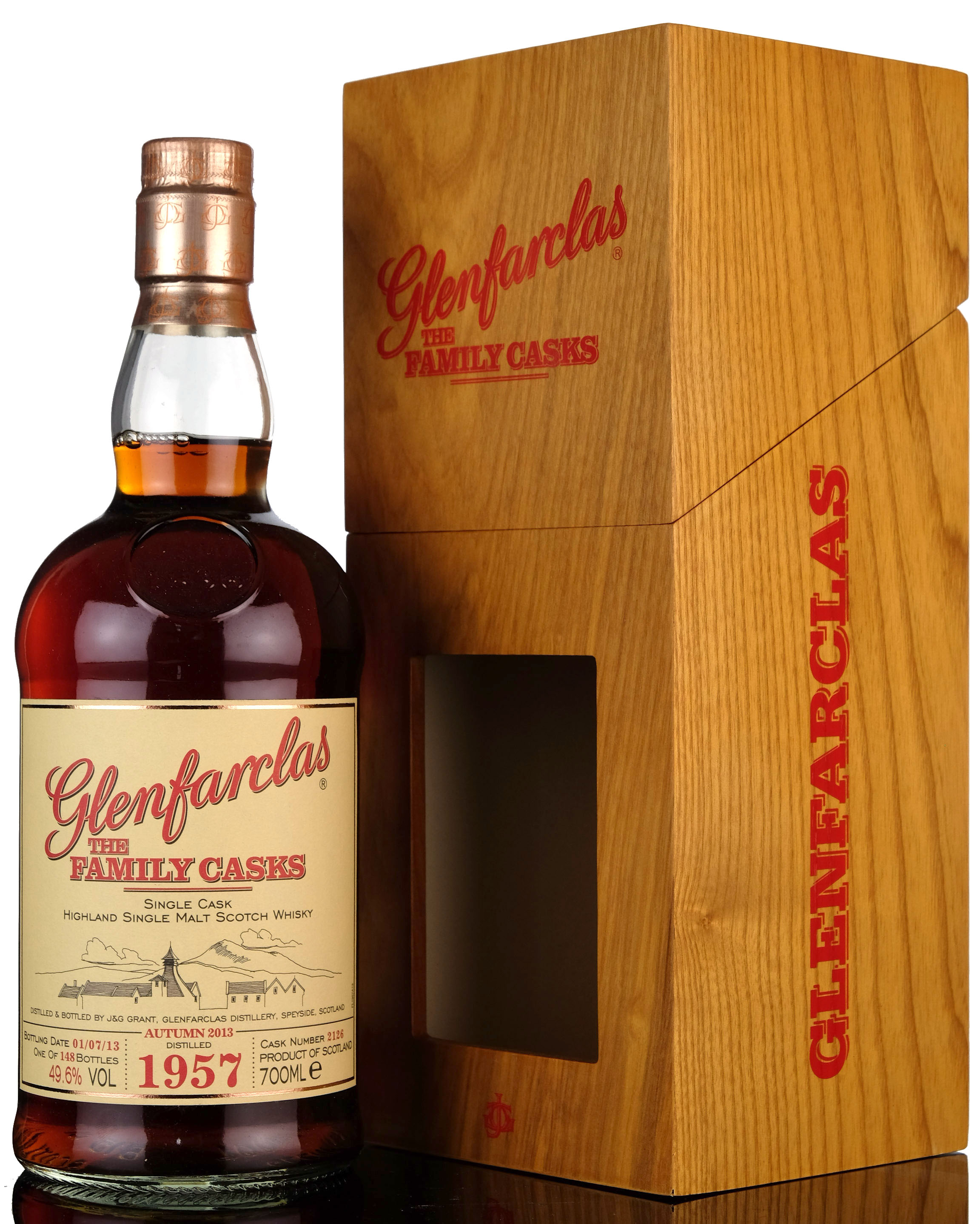 Glenfarclas 1957-2013 - The Family Casks 2126