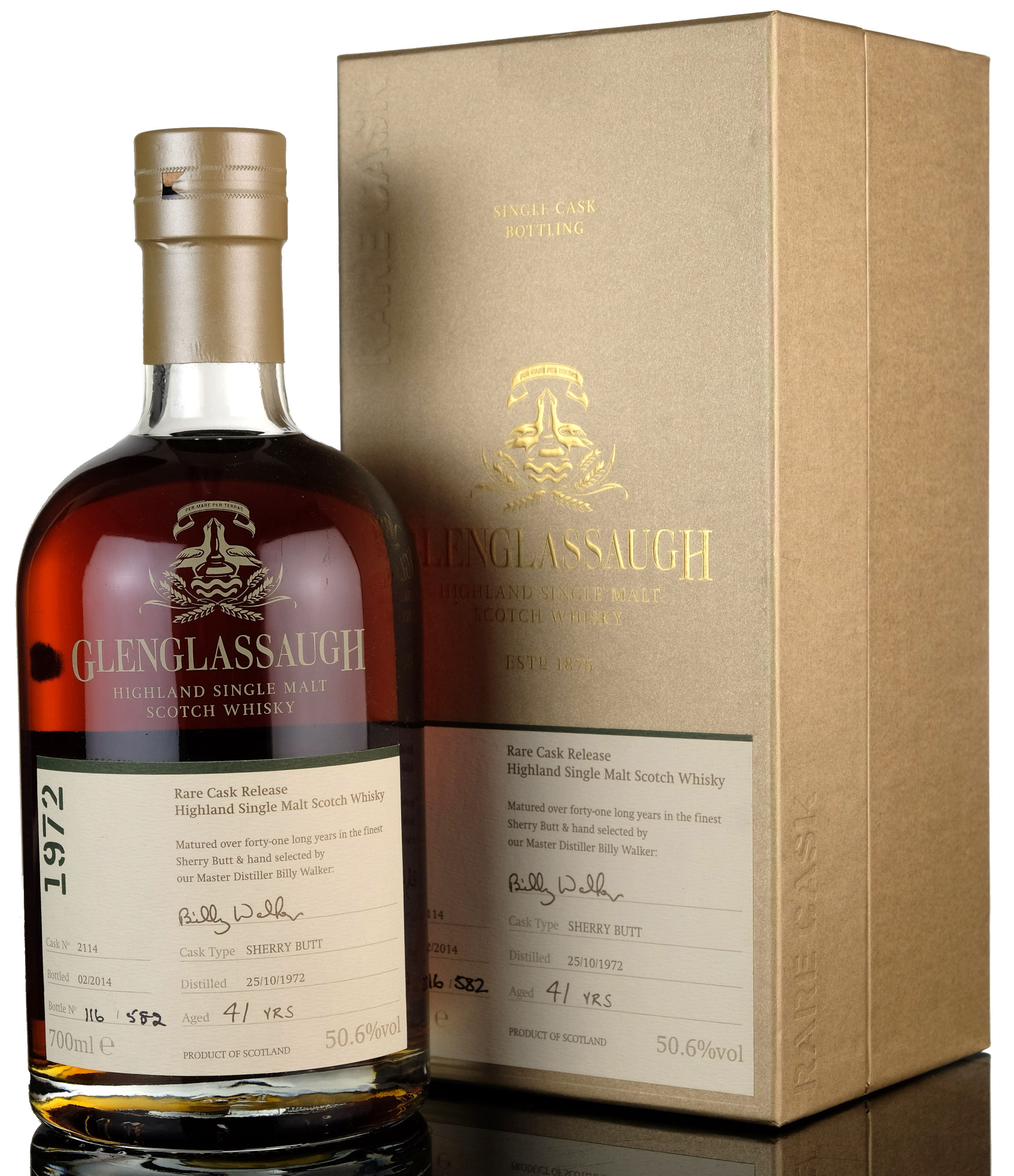 Glenglassaugh 1972 - 2014 41 Single Cask 2114
