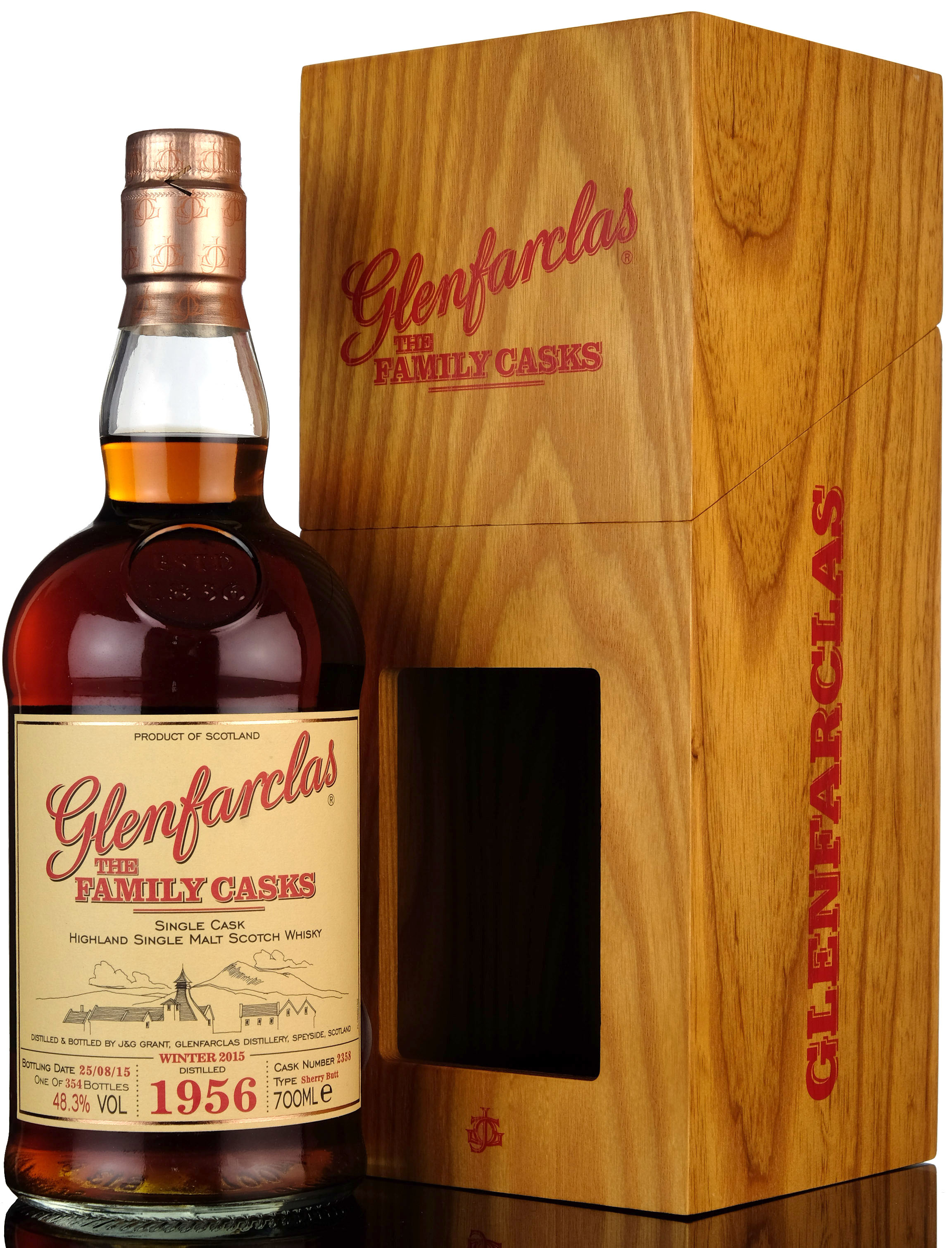 Glenfarclas 1956-2015 - The Family Casks 2358