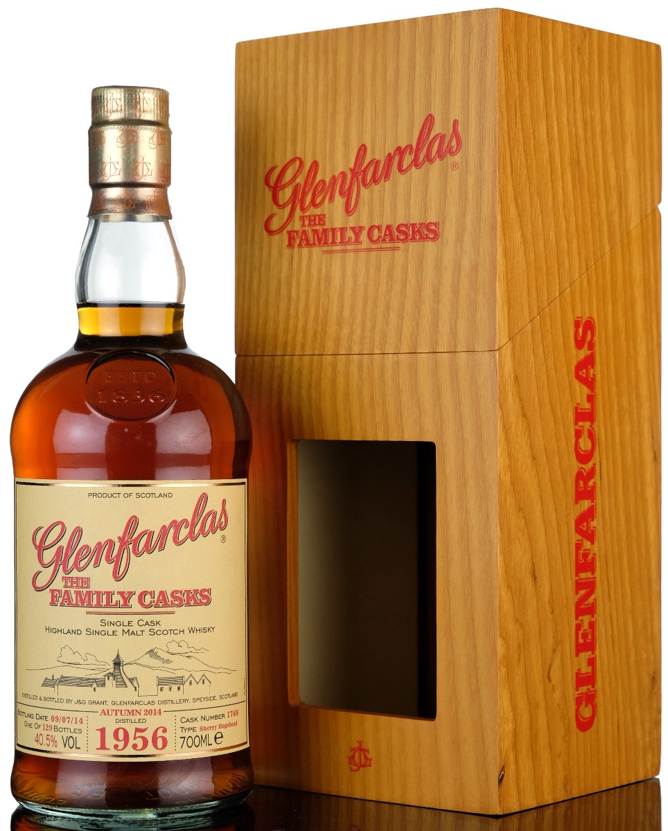 Glenfarclas 1956-2014 - The Family Casks 1768