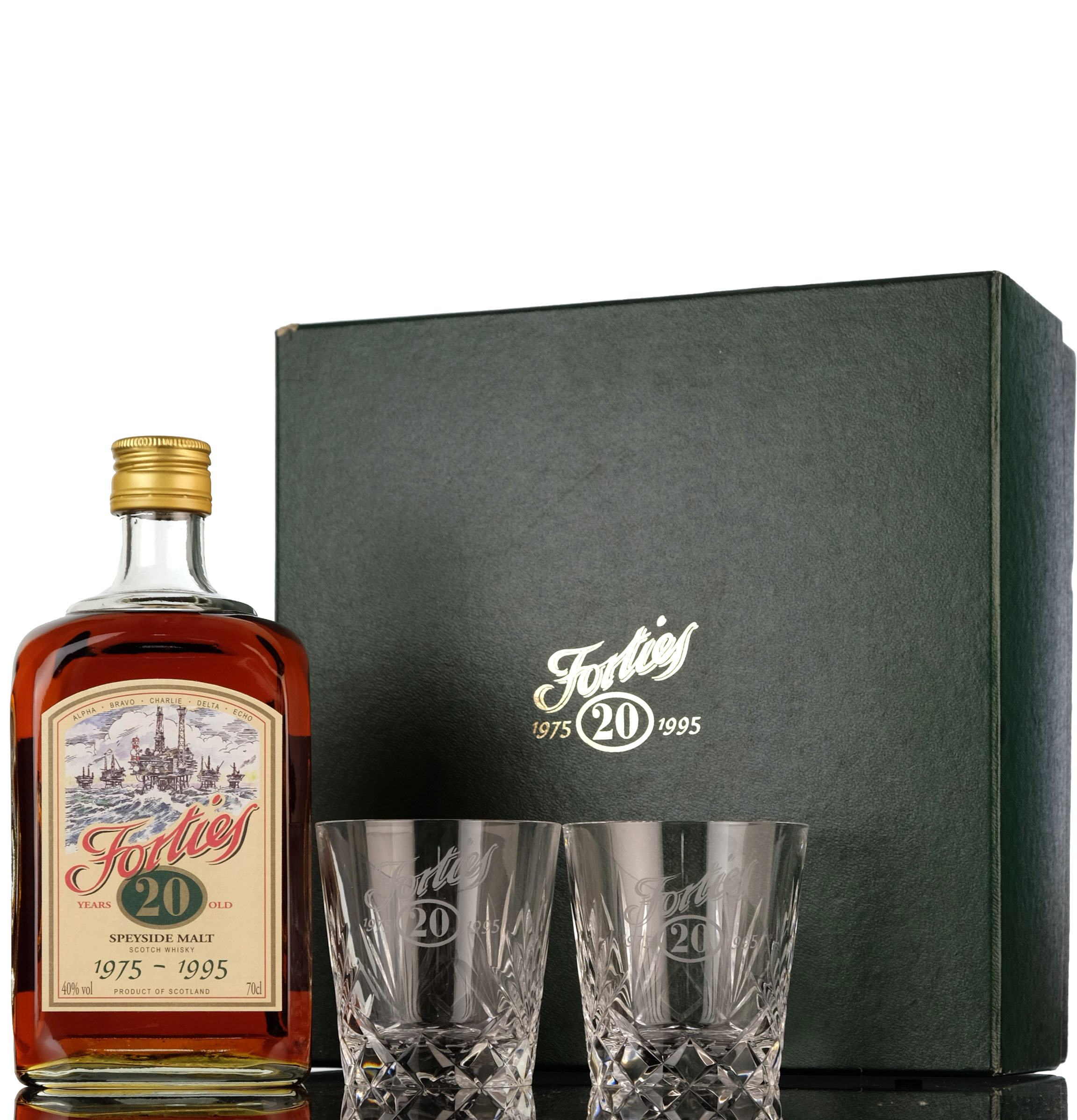 Glenfarclas Forties 1975-1995 - 20 Year Old - BP Oil