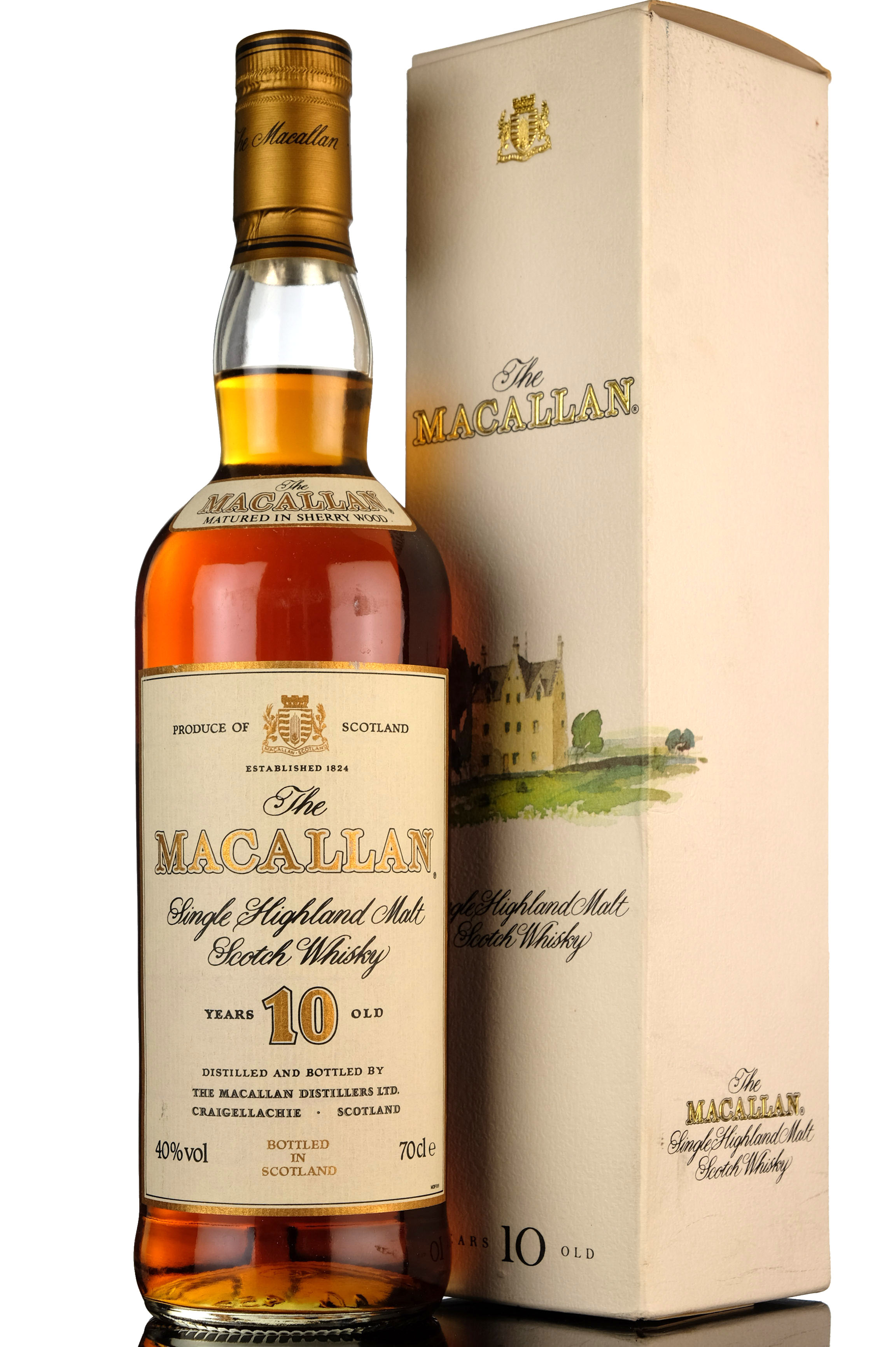 Macallan 10 Year Old - Sherry Cask - 1990s
