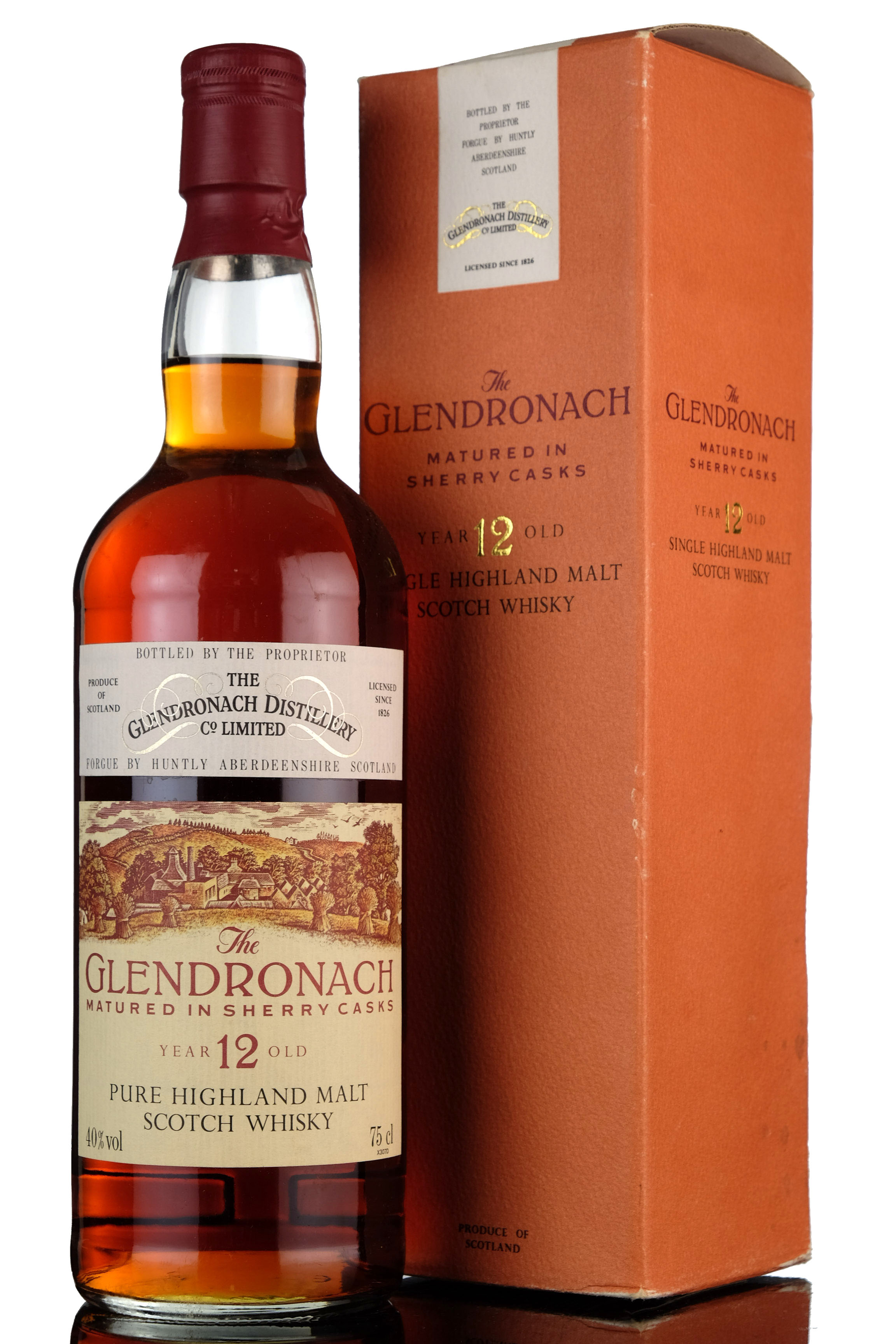Glendronach 12 Year Old - Sherry Cask - Circa 1990