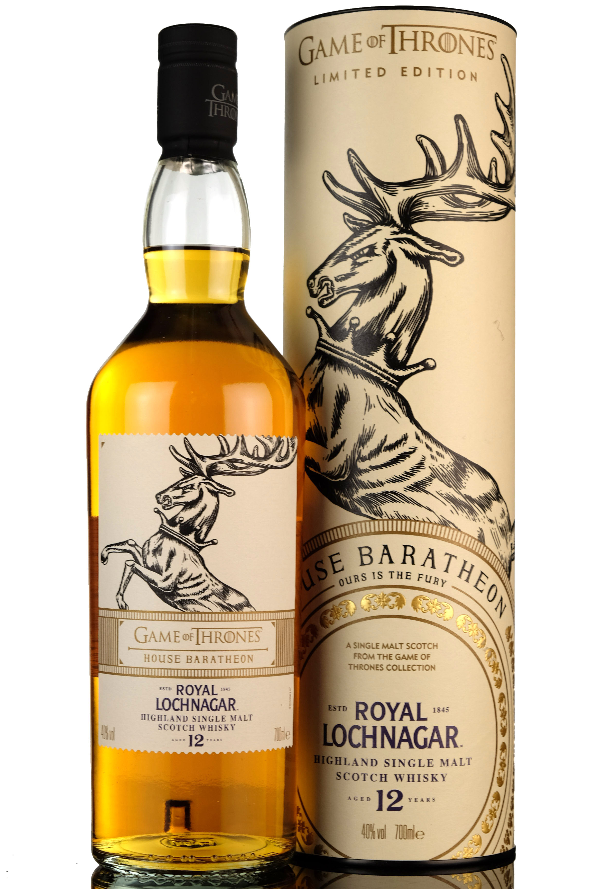 Royal Lochnagar 12 Year Old - House Baratheon Game of Thrones