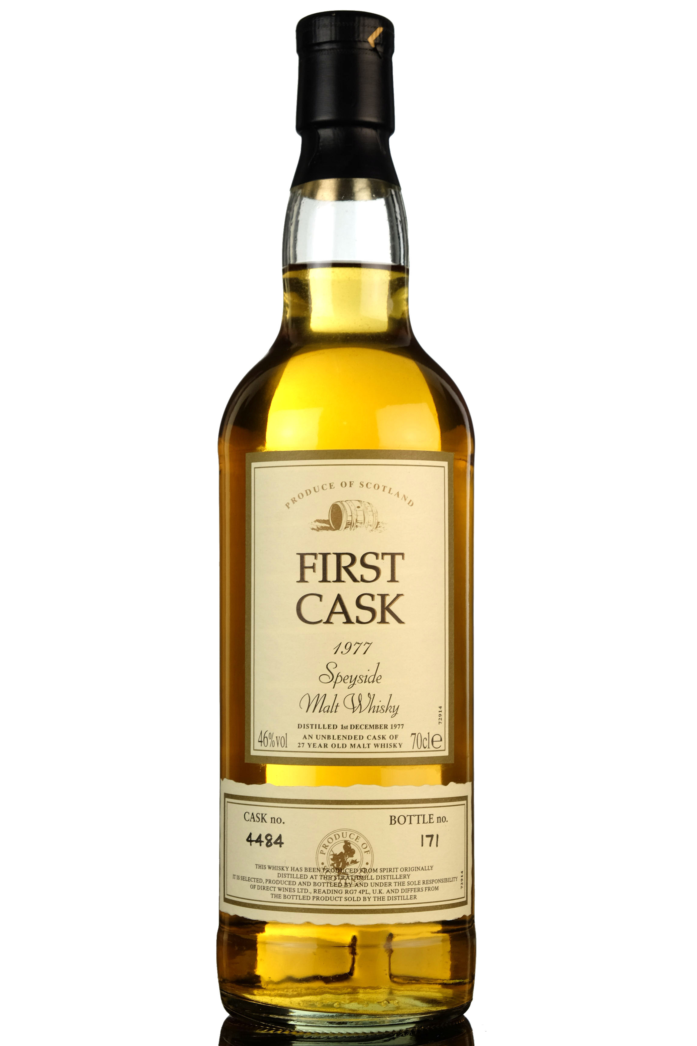 Strathmill 1977 27 First Cask 4484