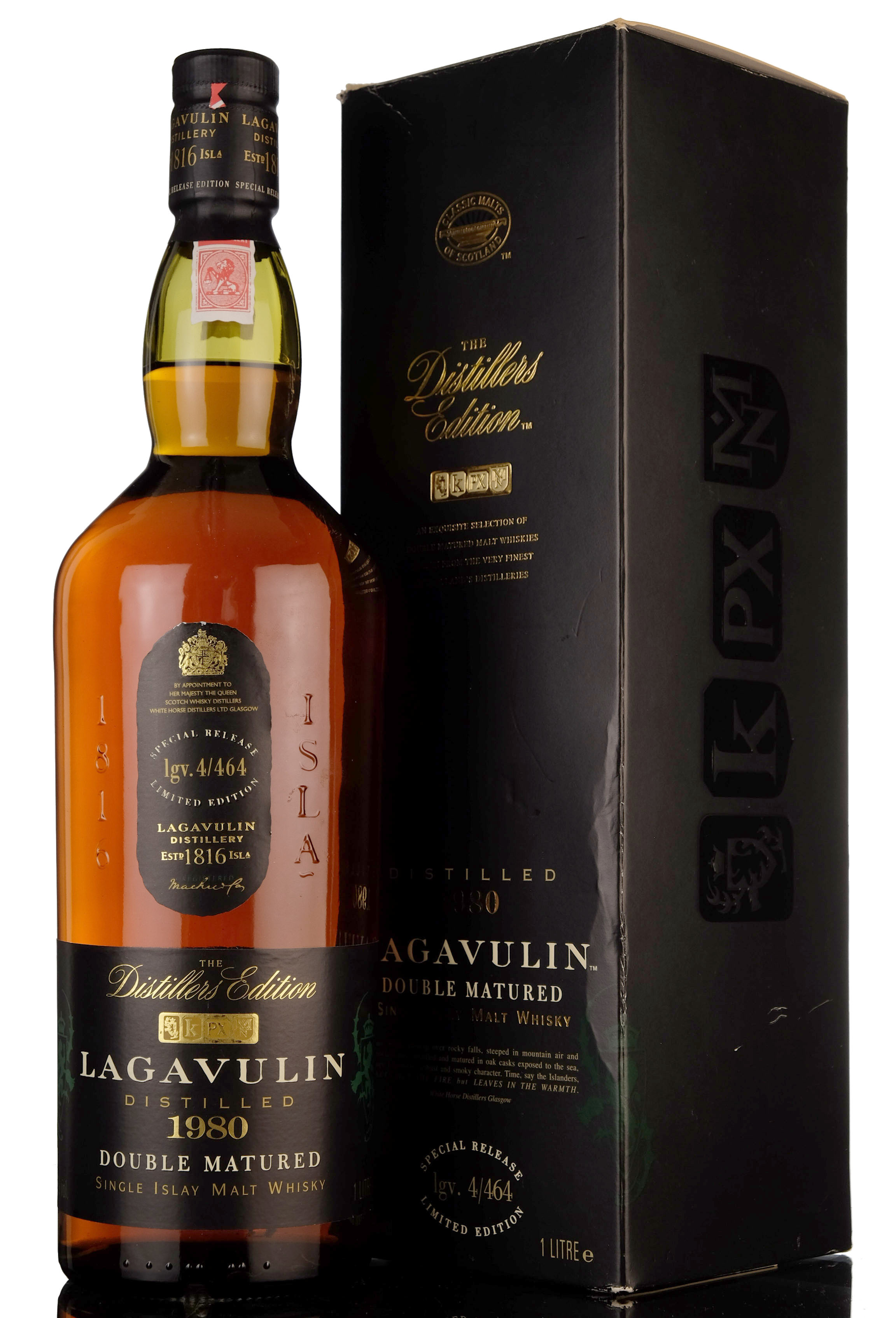 Lagavulin 1980 - Distillers Edition - 1 Litre