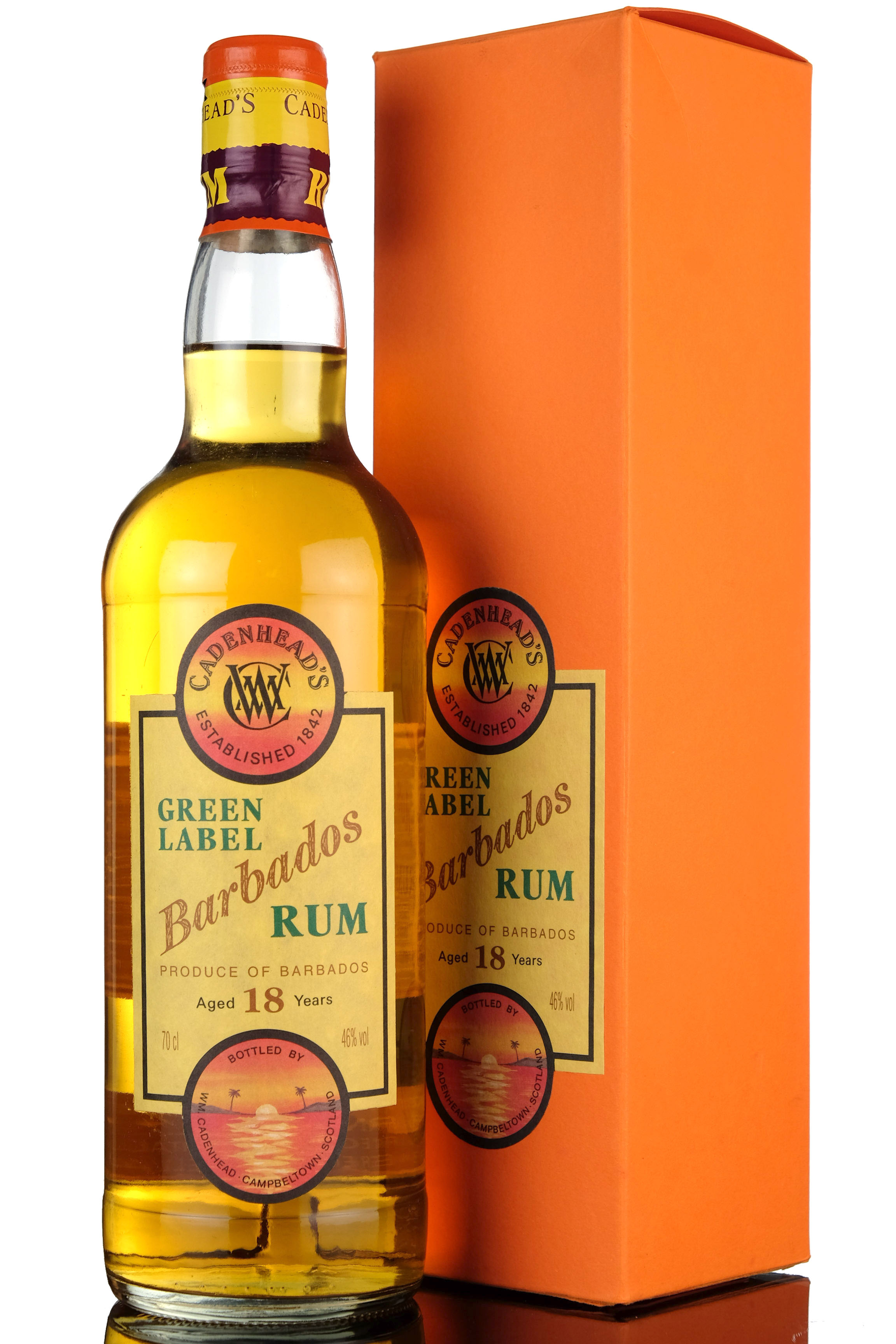 Barbados 18 Year Old - Green Label - Cadenheads Rum