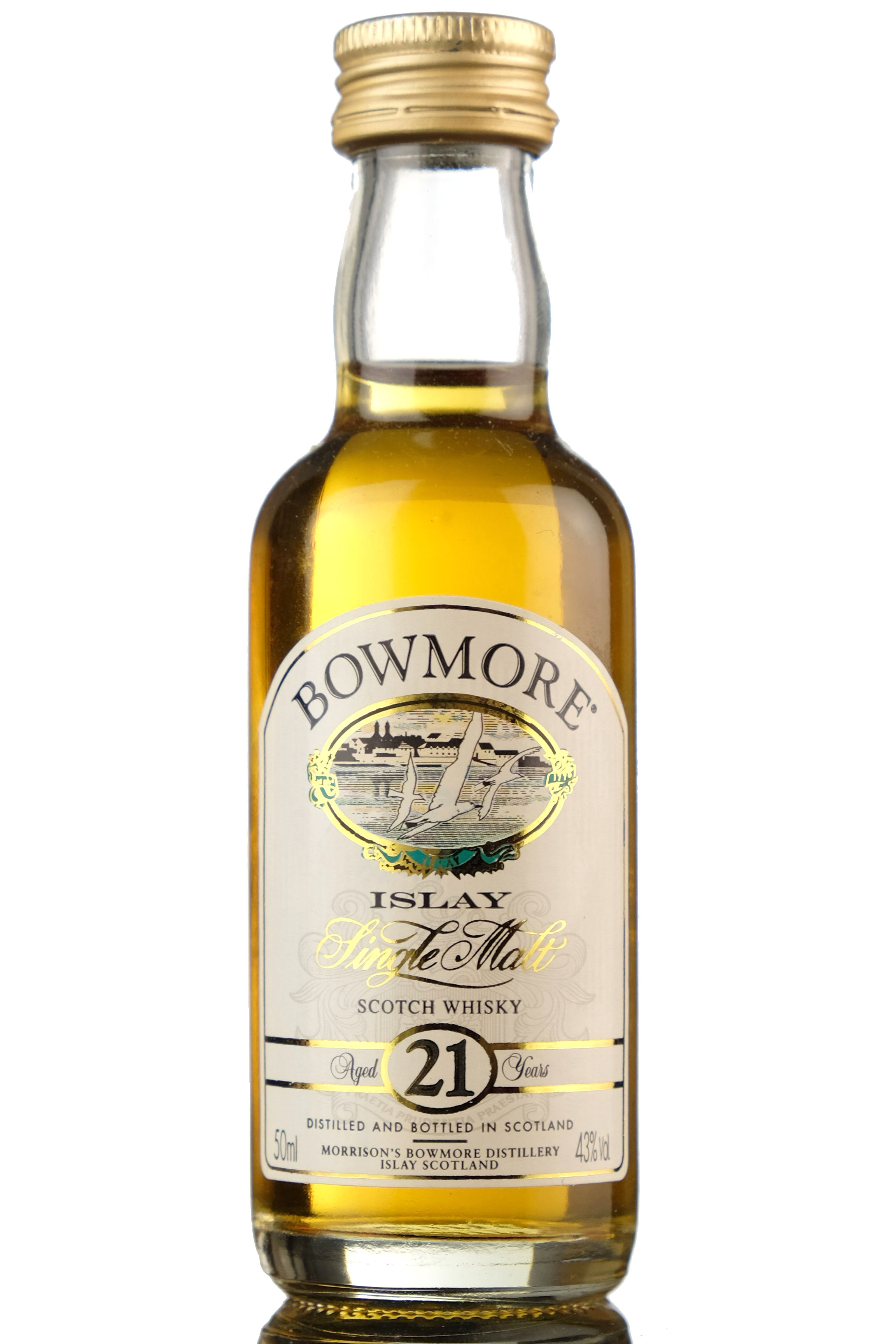Bowmore 21 Year Old Miniature