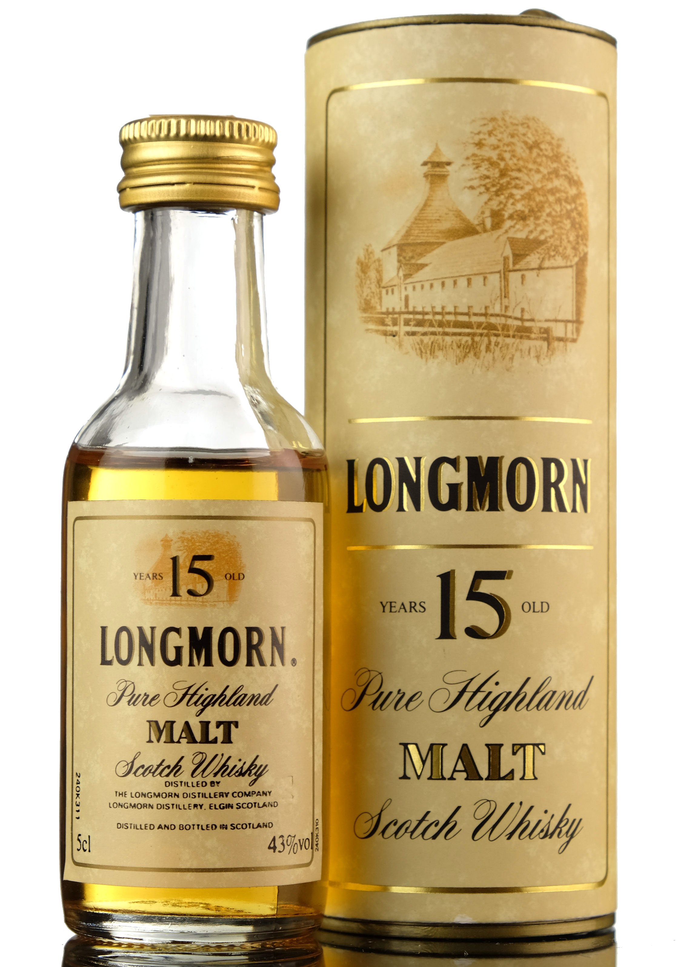 Longmorn 15 Year Old Miniature