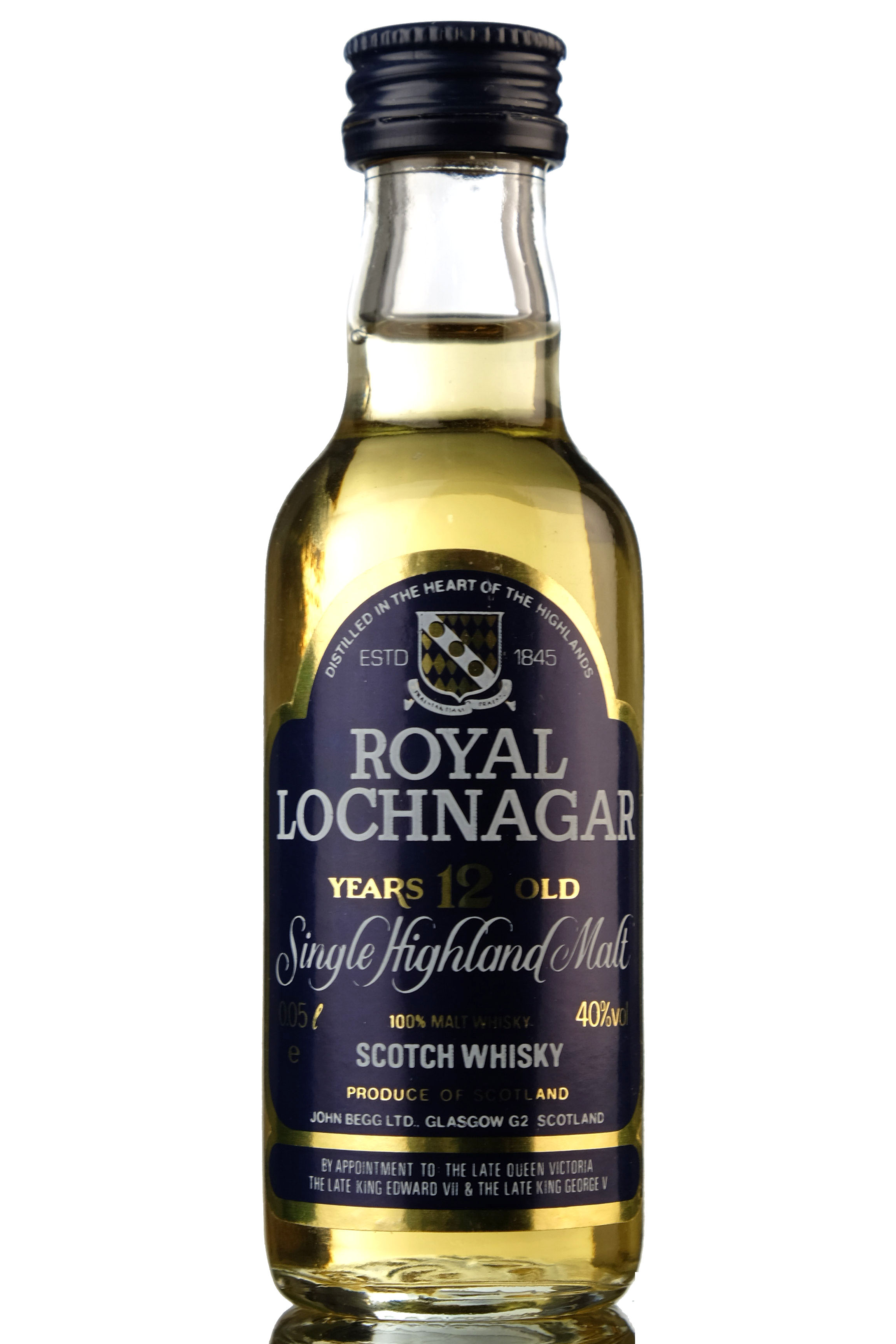 Royal Lochnagar 12 Year Old Miniature