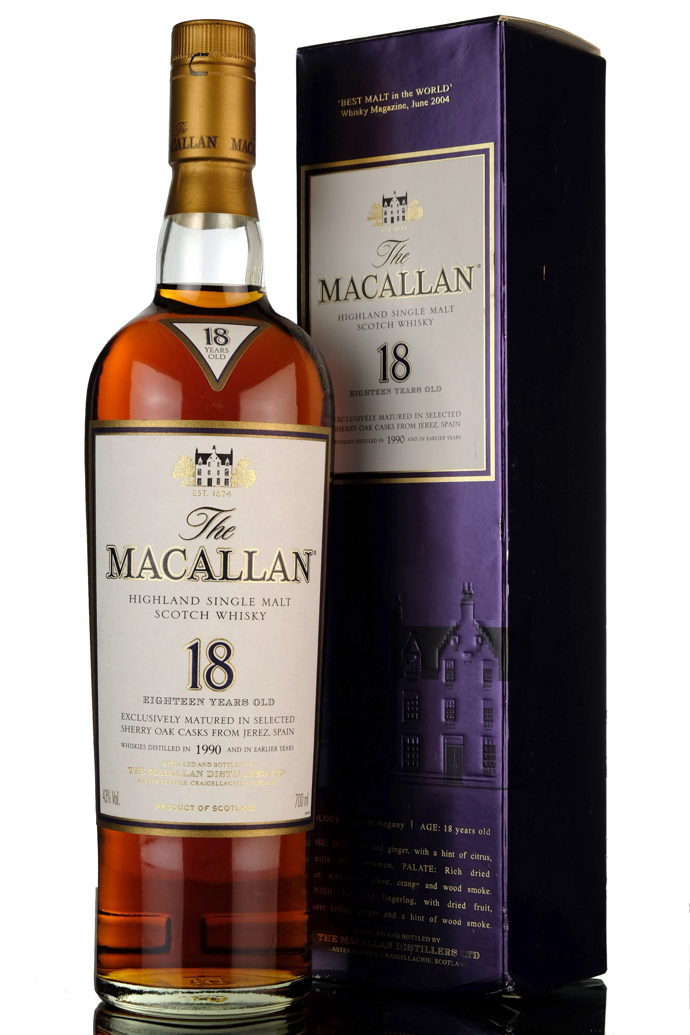 Macallan 1990 - 18 Year Old