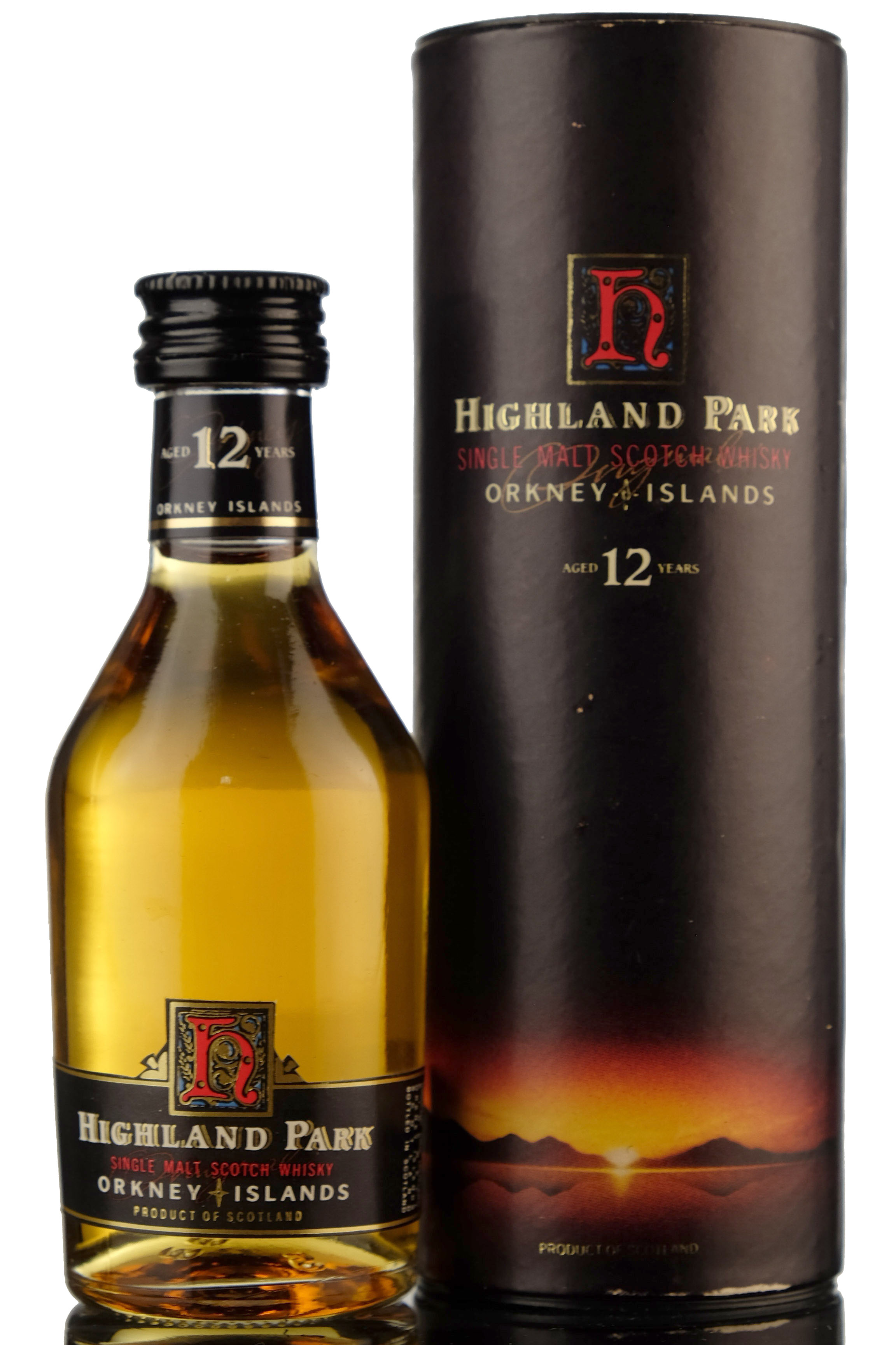 Highland Park 12 Year Old Miniature