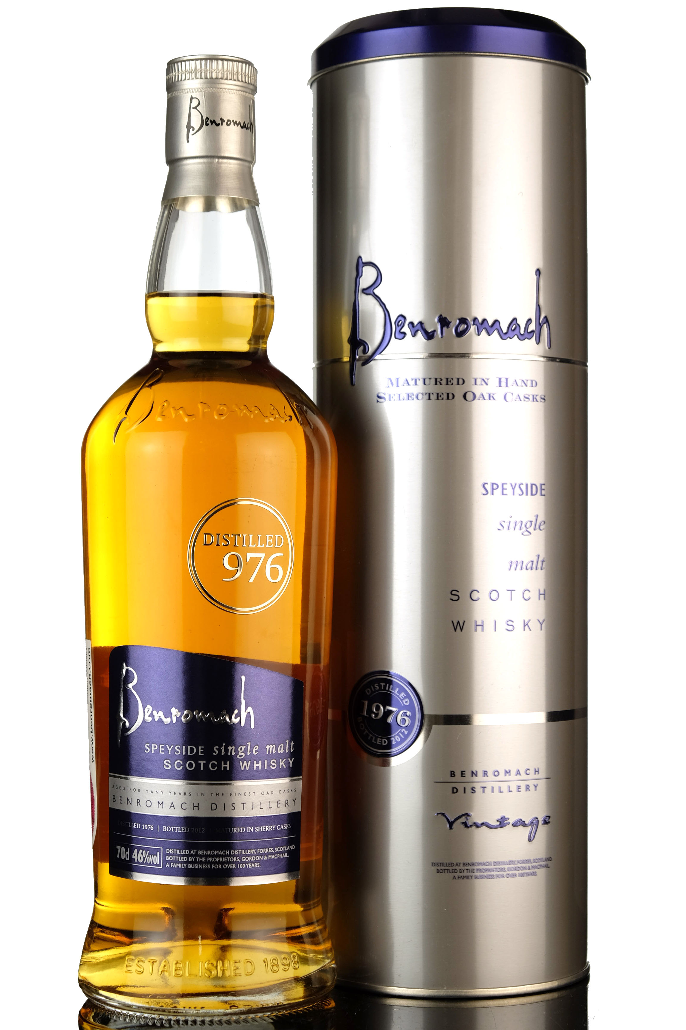 Benromach 1976 - 2012
