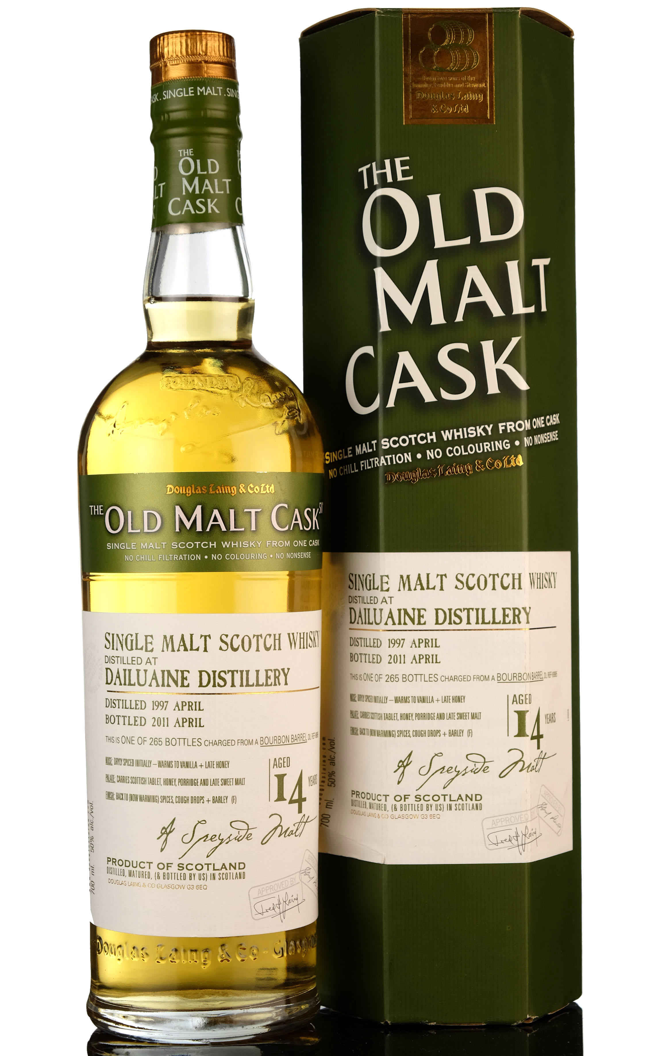 Dailuaine 1997 -2011 - 14 Year Old - Douglas Laing - Old Malt Cask
