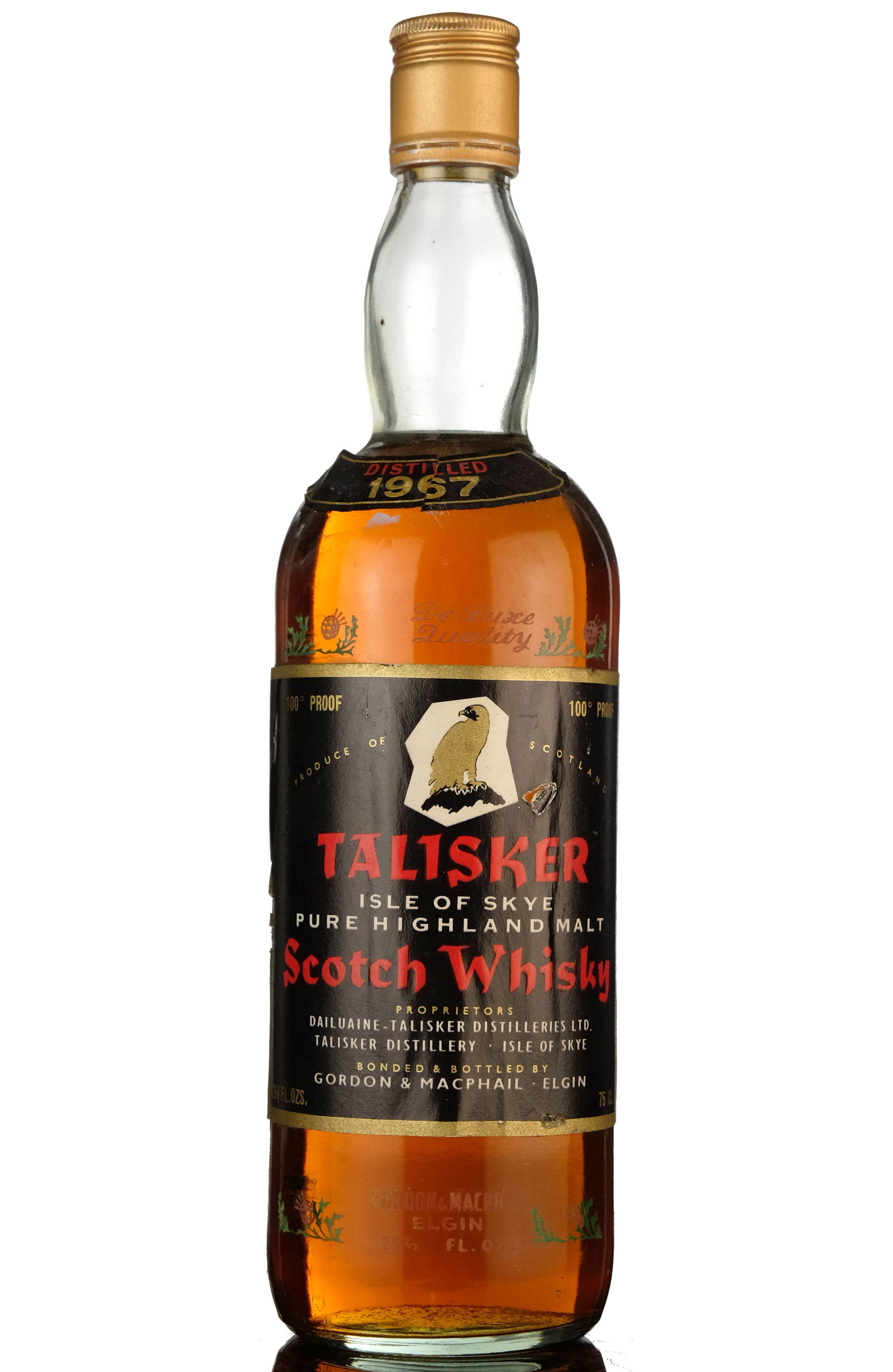 Talisker 1967 - Gordon & MacPhail - 100 Proof