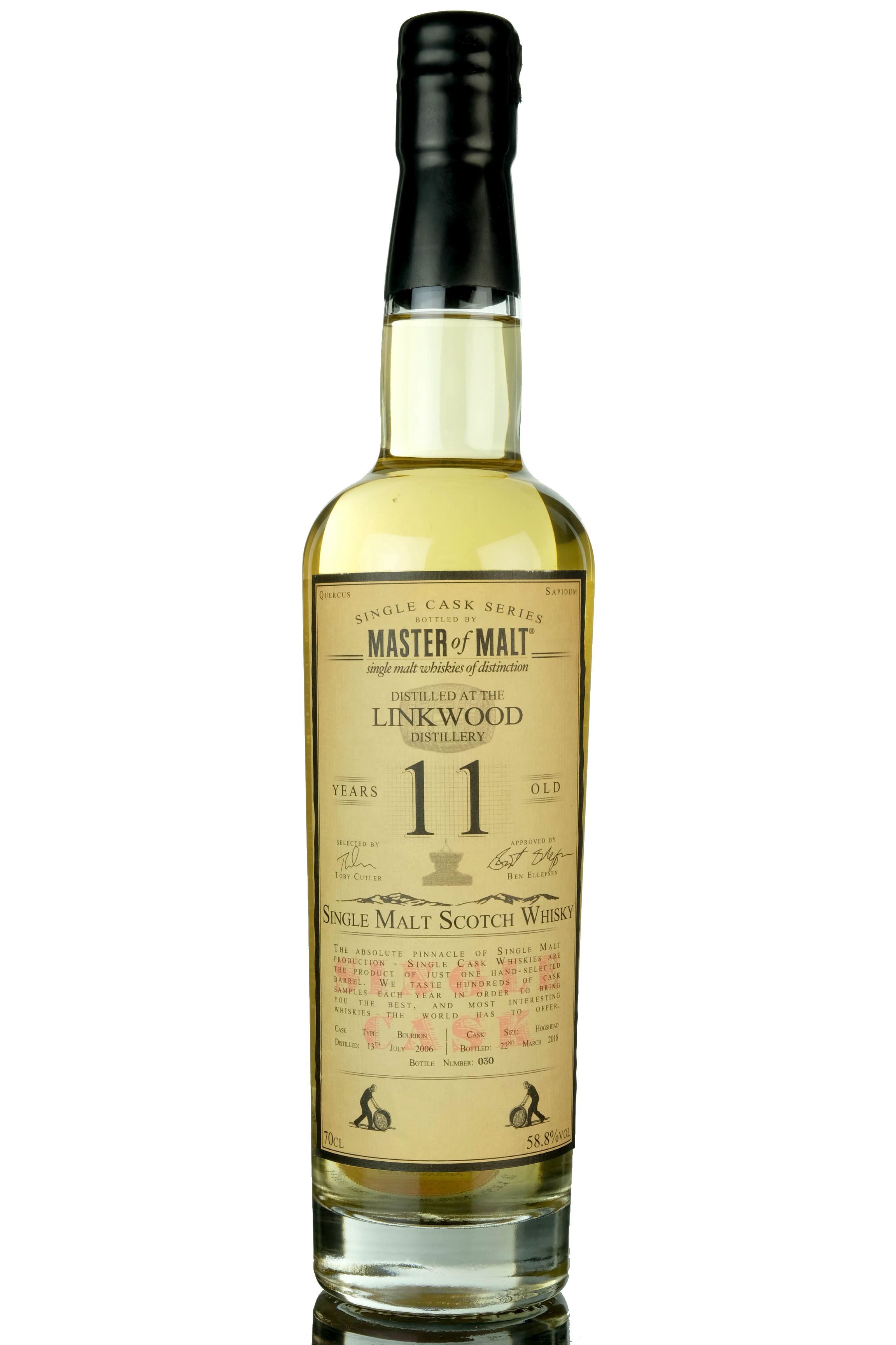 Linkwood 2006-2018 - 11 Year Old - Master Of Malts