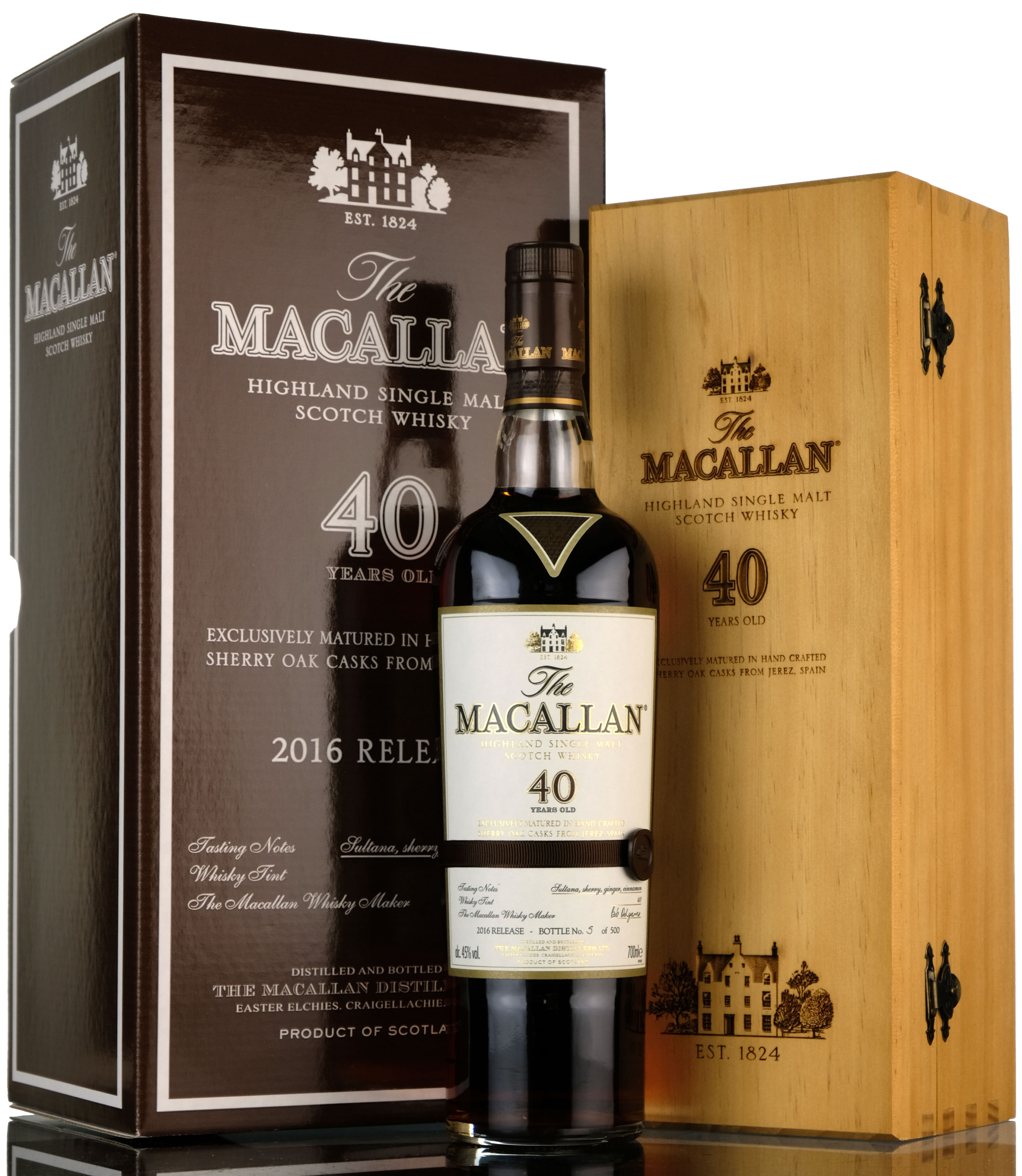 Macallan 40 Year Old - 2016 Release