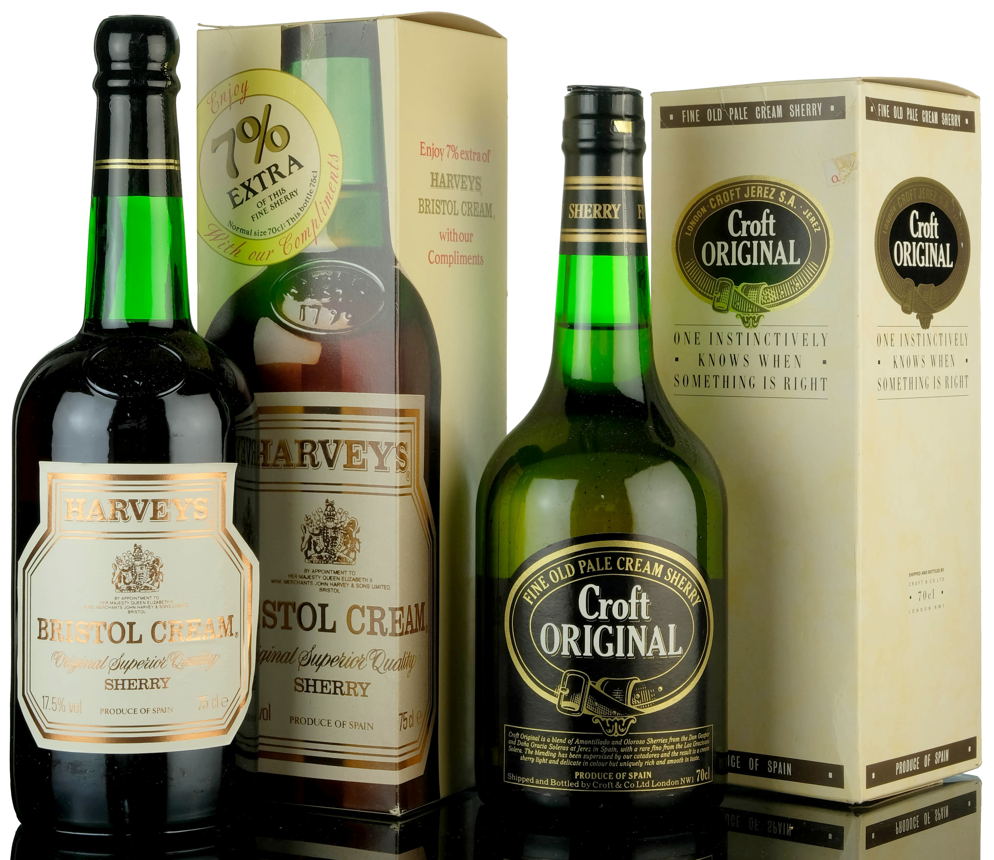 3 x Sherry