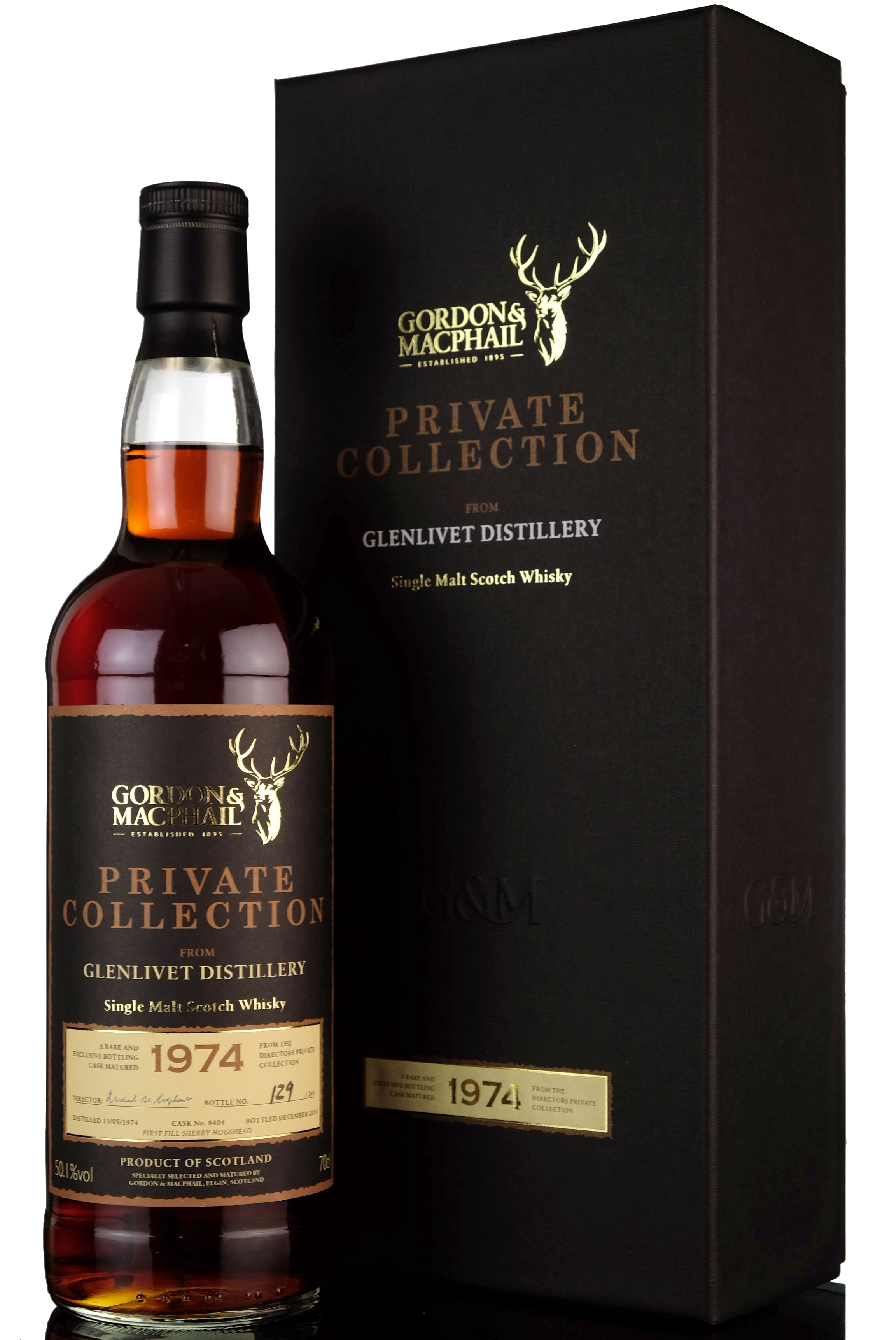 Glenlivet 1974 - 2010 Private Collection Single Cask 8404