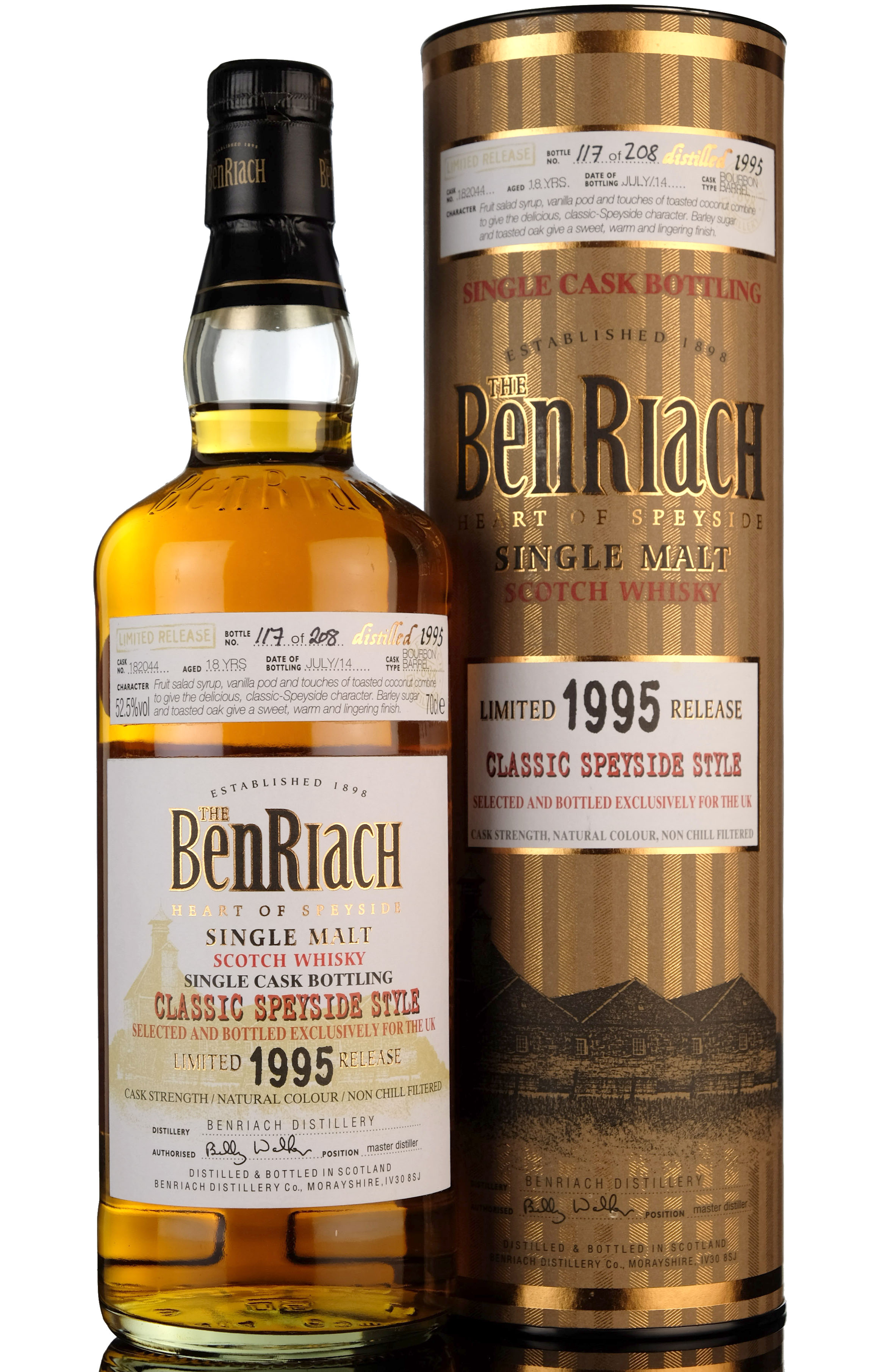 Benriach 1995 - 2014 18 Single Cask 182044