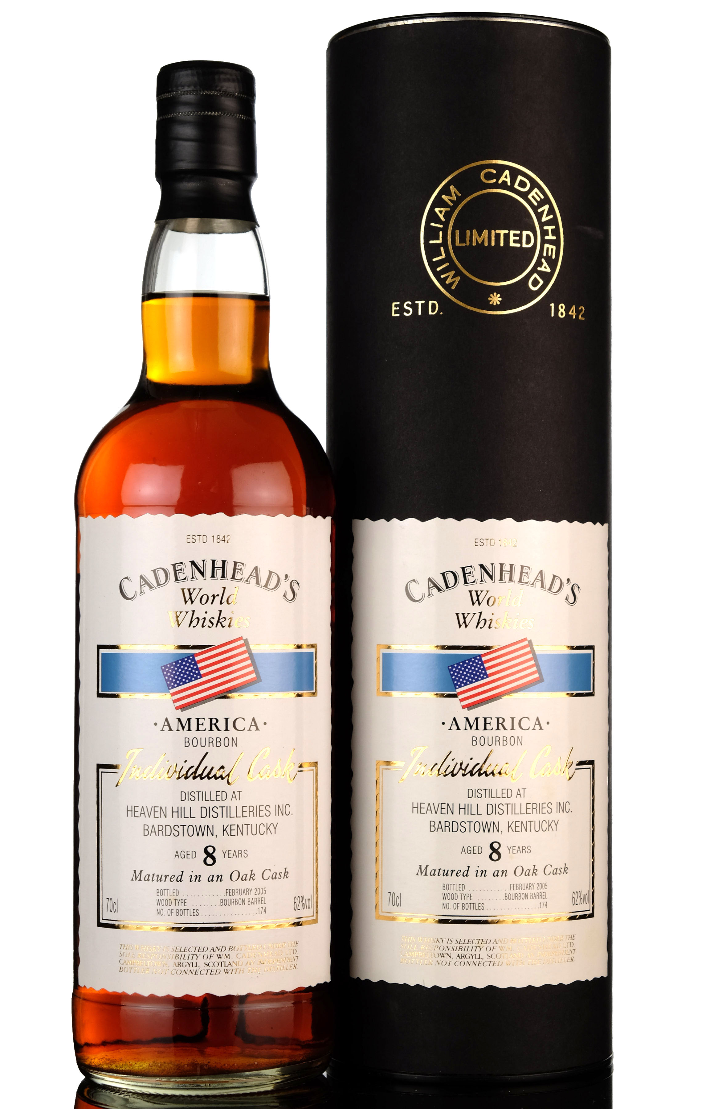 Heaven Hill 8 Year Old Bourbon Cadenheads World Whiskies