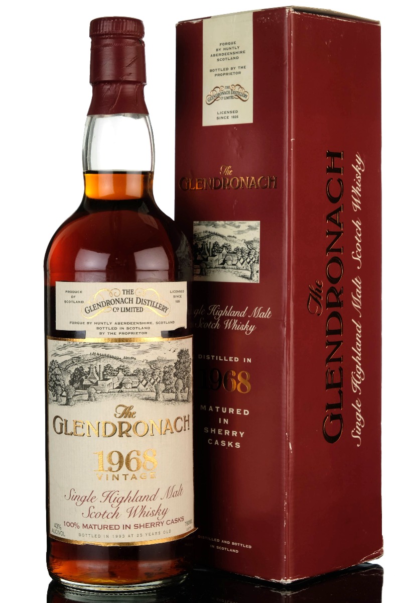 Glendronach 1968-1993 - 25 Year Old