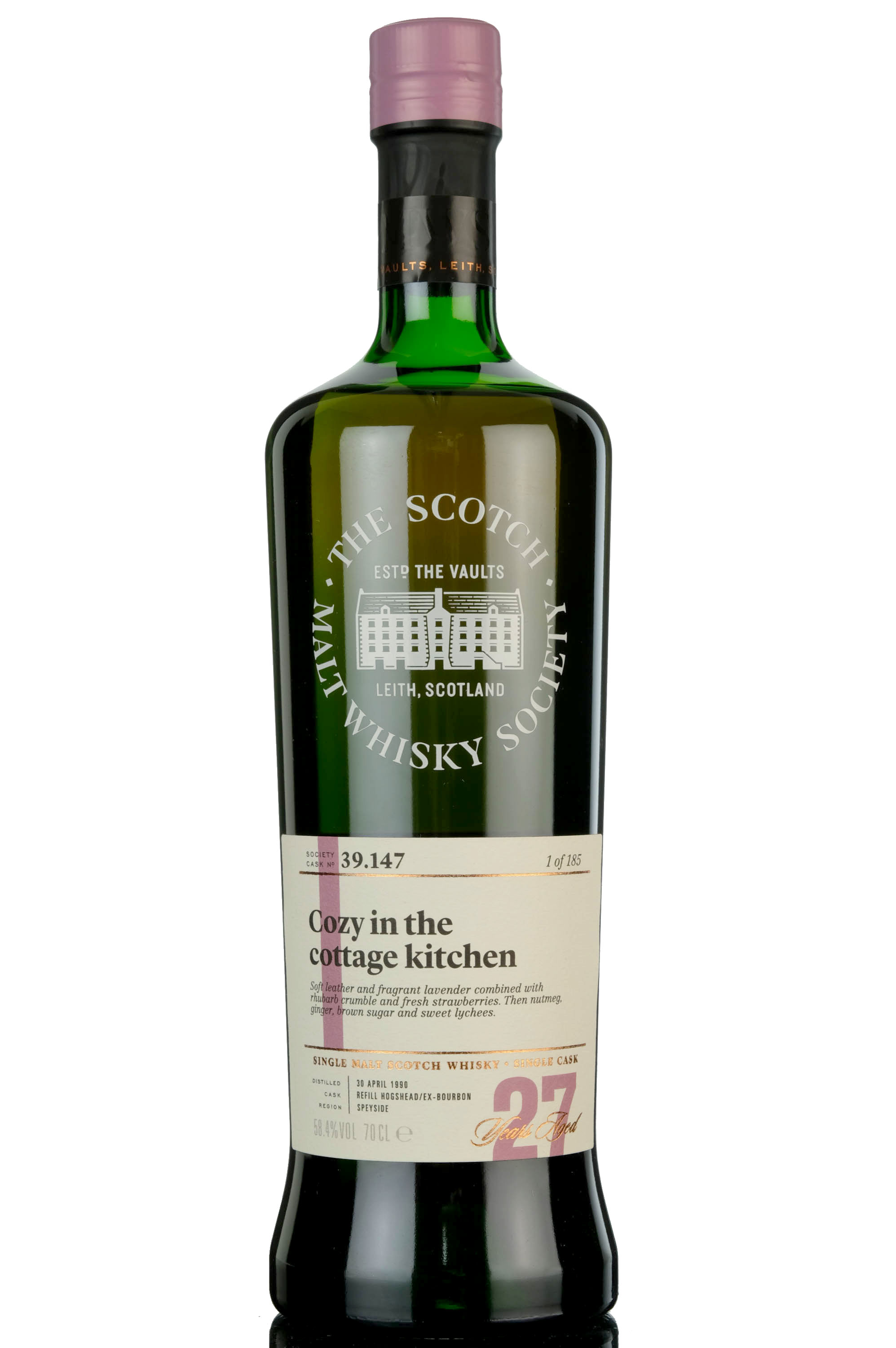 Linkwood 1990 - 27 Year Old - SMWS 39.147 - Cozy In The Cottage Kitchen
