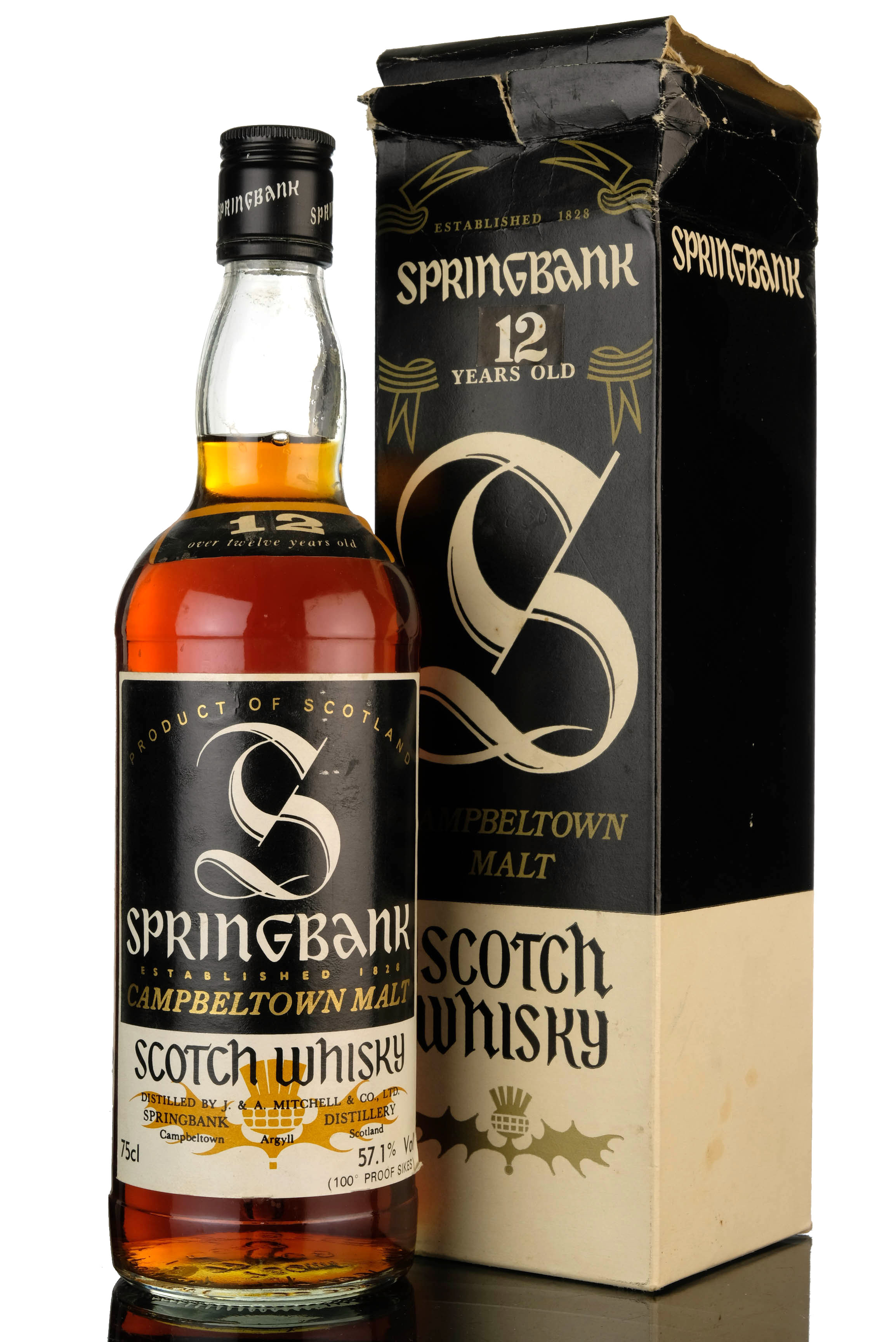 Springbank 12 Year Old - Samaroli - 100 Proof - UK Version