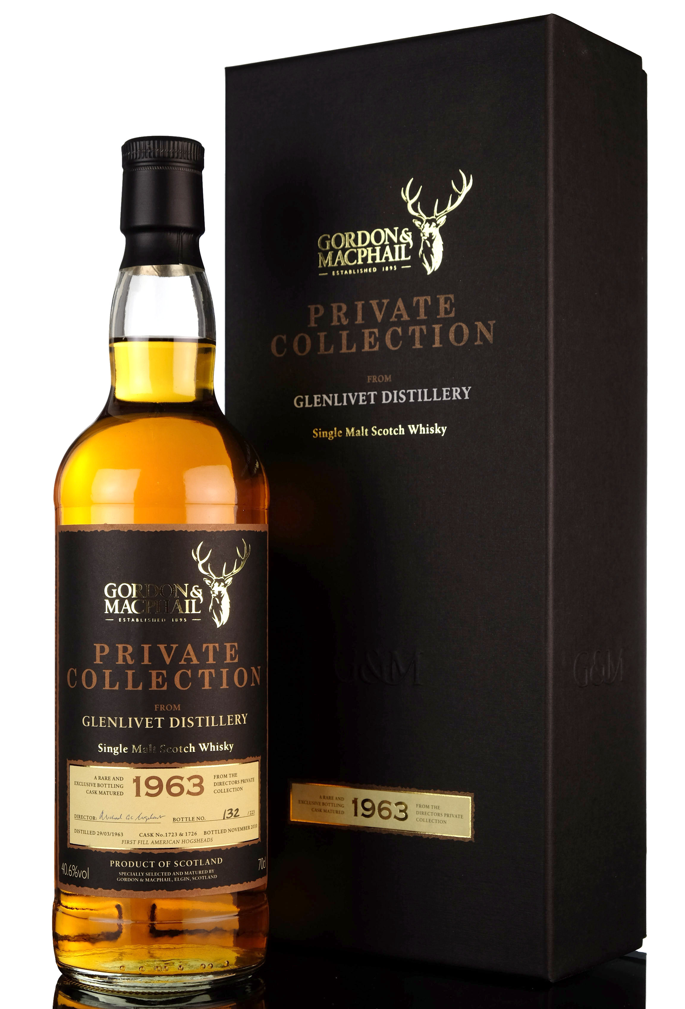 Glenlivet 1963 - 2010 Private Collection Cask 1723 1726