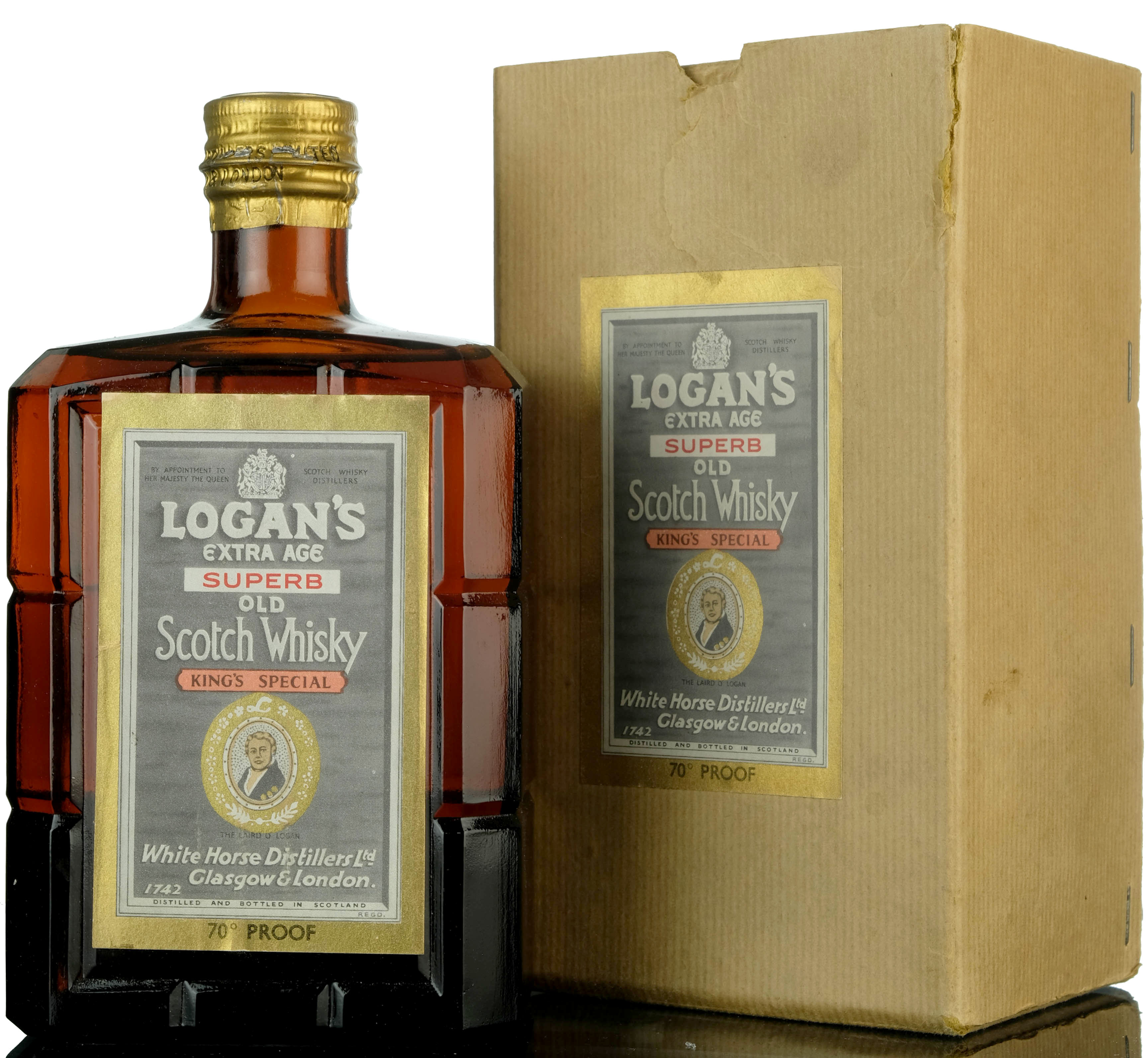LOGAN'S ローガン EXTRA AGE SUPERB 760ml 43% ウイスキー特級