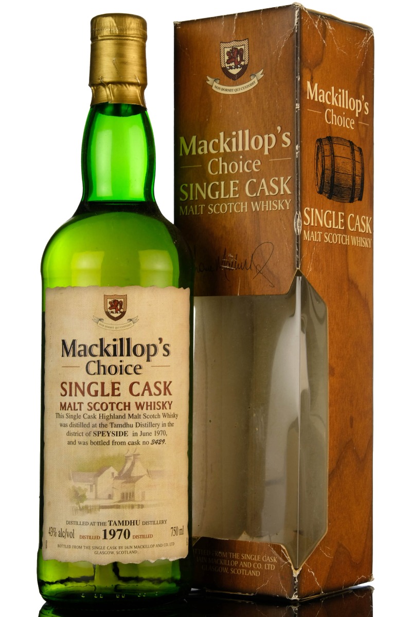 Tamdhu 1970 Mackillops Choice Single Cask 3429