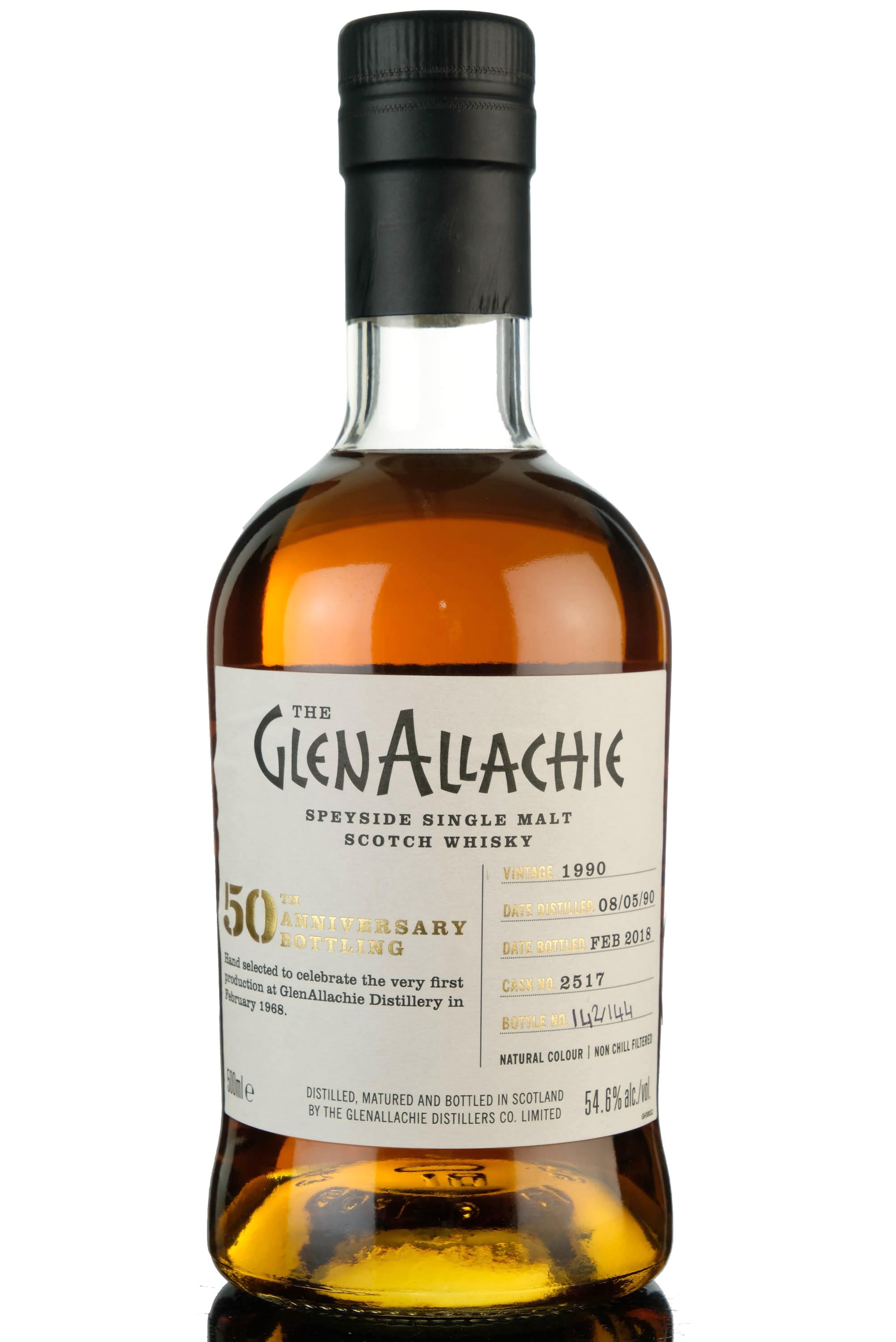 Glenallachie 1990 - 2018 50th Anniversary Single Cask 2517