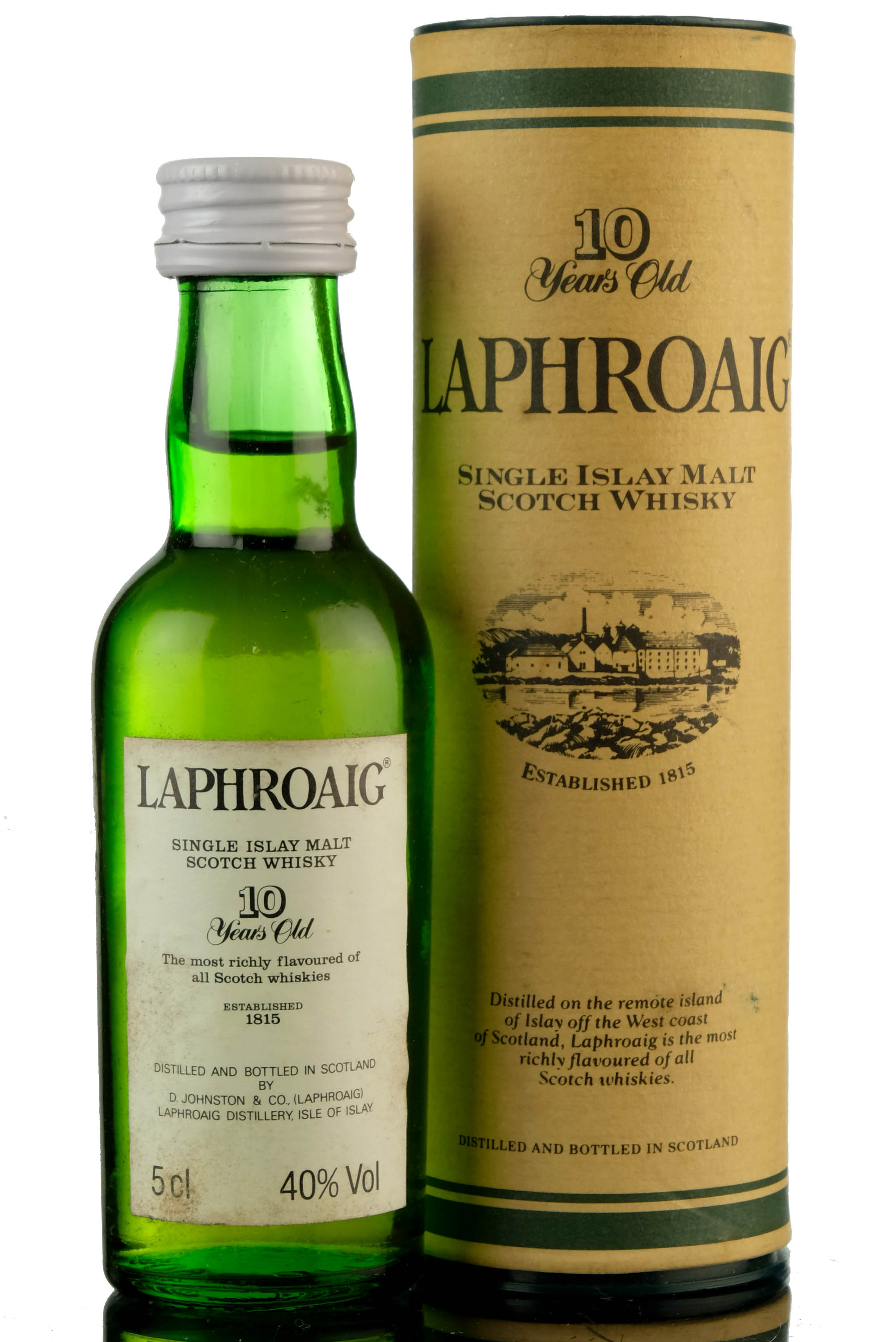 Laphroaig 10 Year Old Miniature