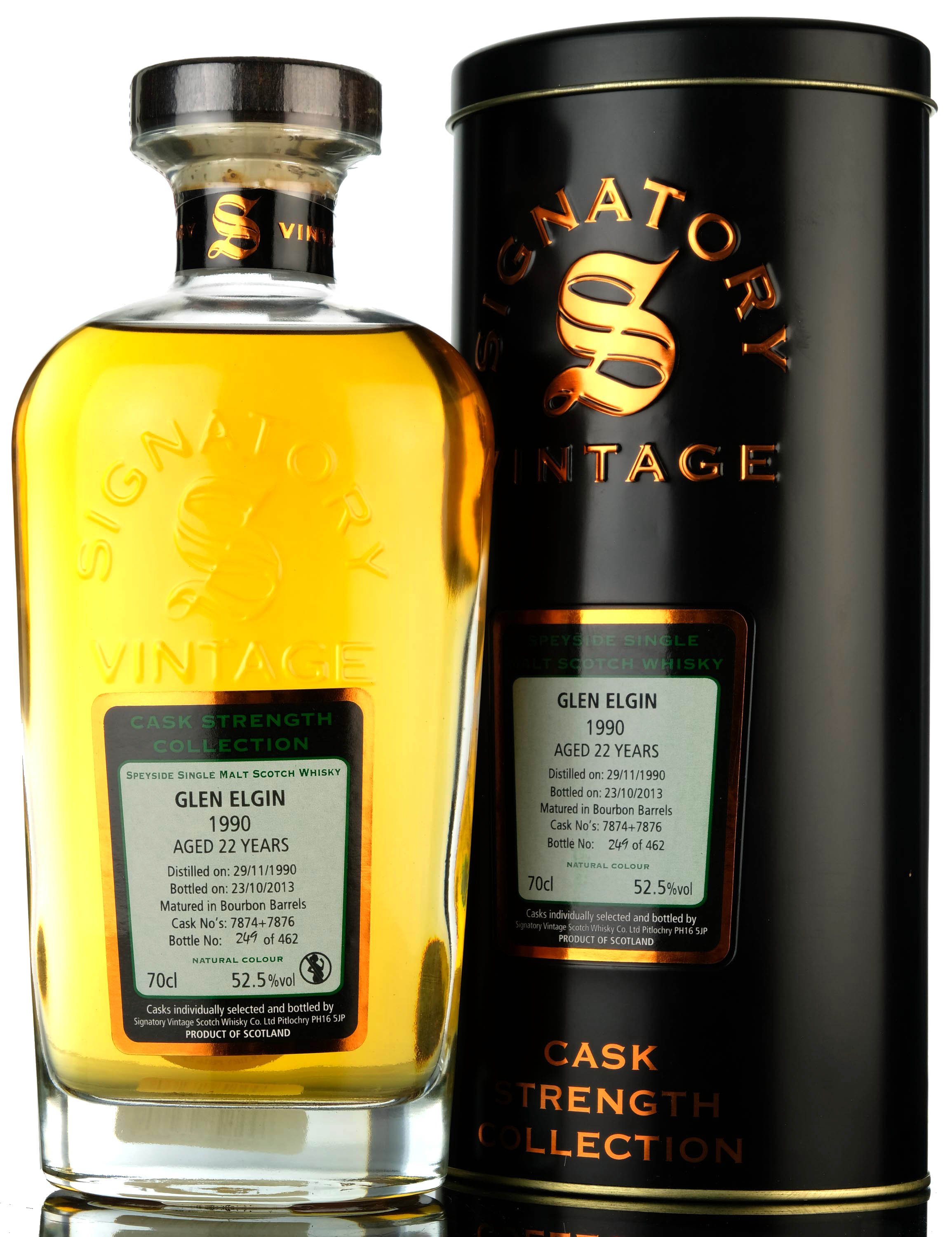 Glen Elgin 1990 - 2013 22 Signatory Vintage