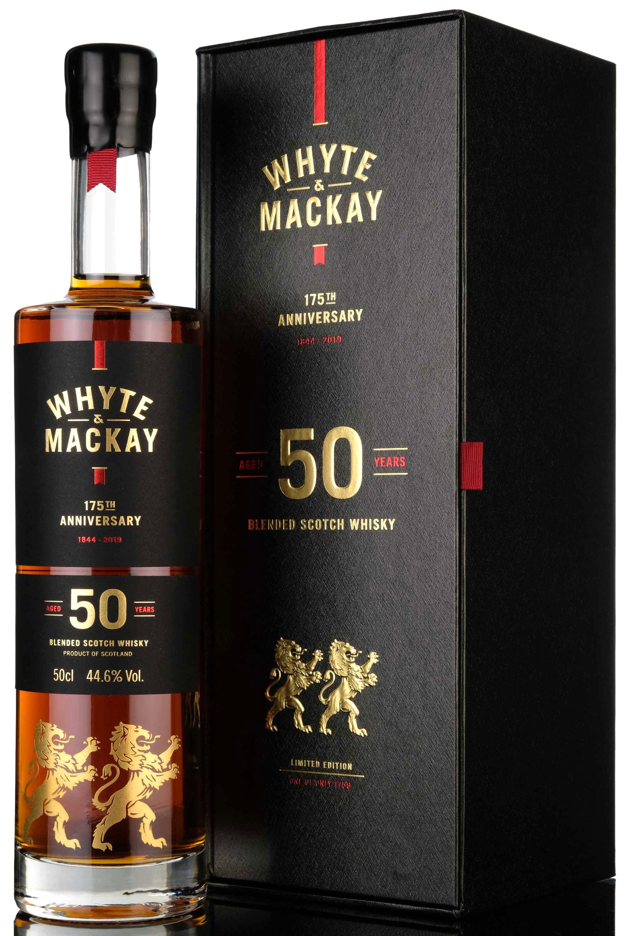 Whyte & MacKay 50 Year Old - 175th Anniversary - 50cl