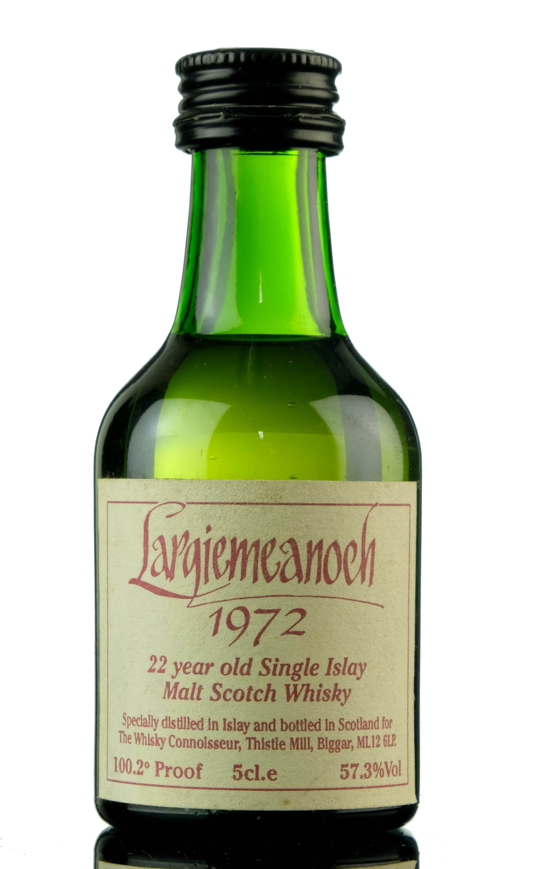 Bowmore (Largiemeanoch) 1972 - 22 Year Old - The Whisky Connoisseur Miniature