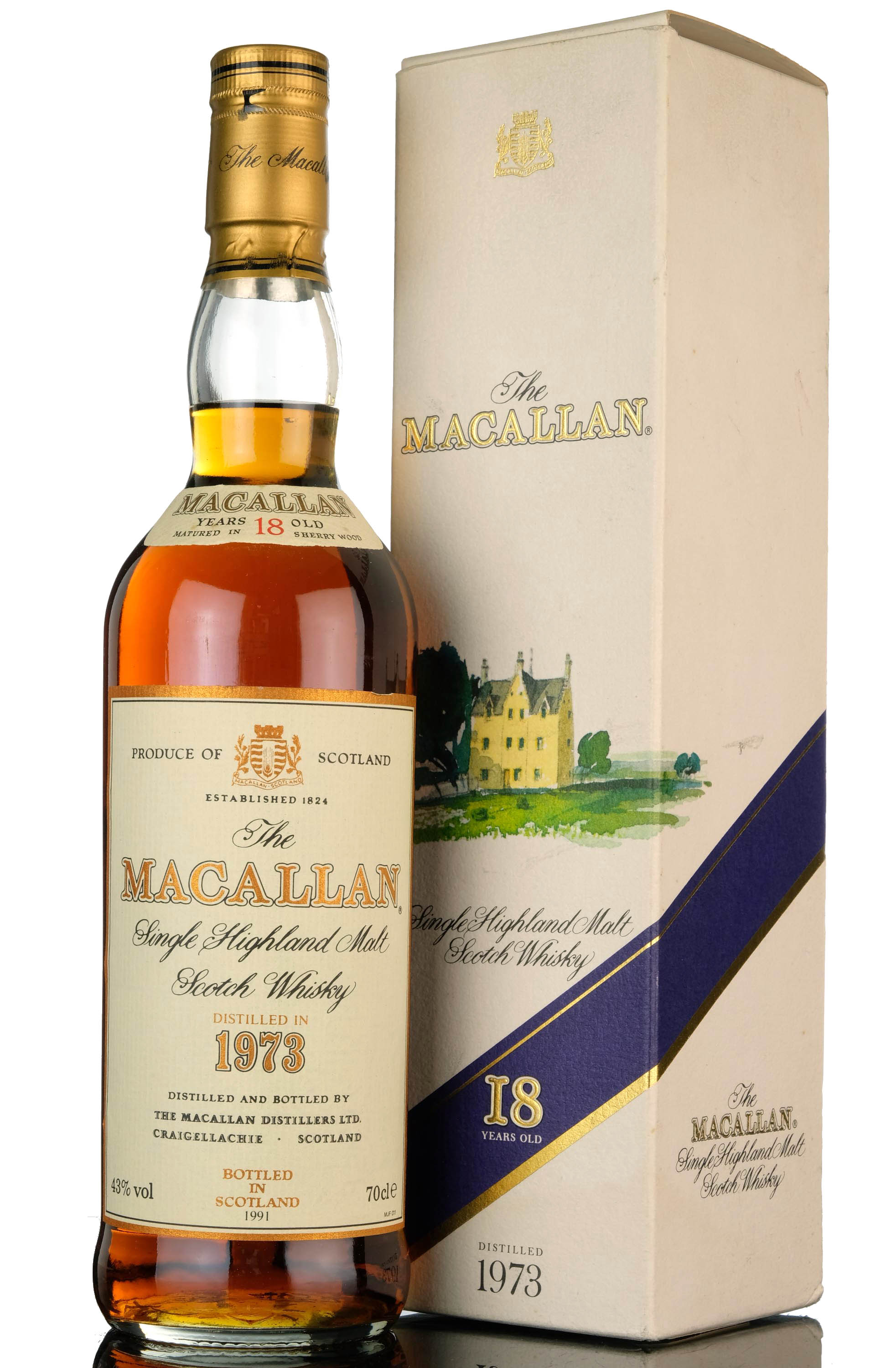 Macallan 1973-1991 - 18 Year Old