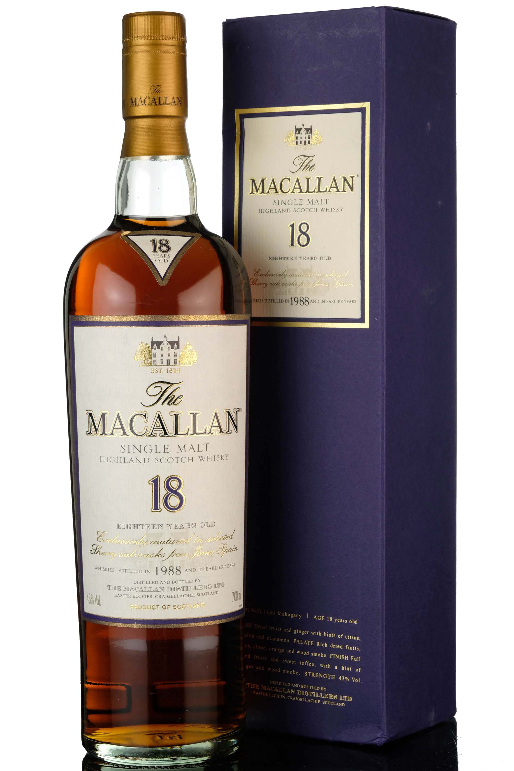 Macallan 1988 - 18 Year Old