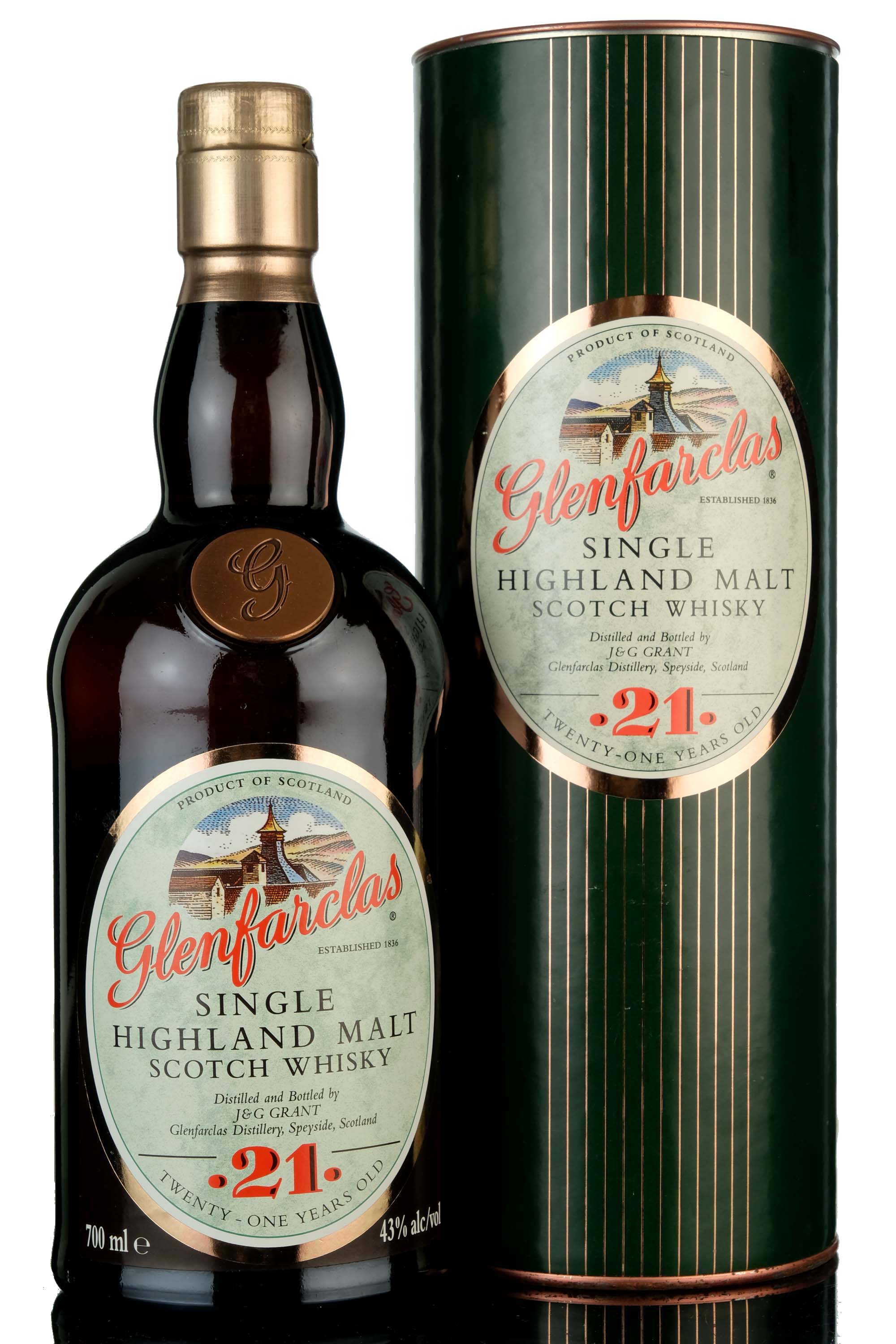 Glenfarclas 21 Year Old - Circa 2000