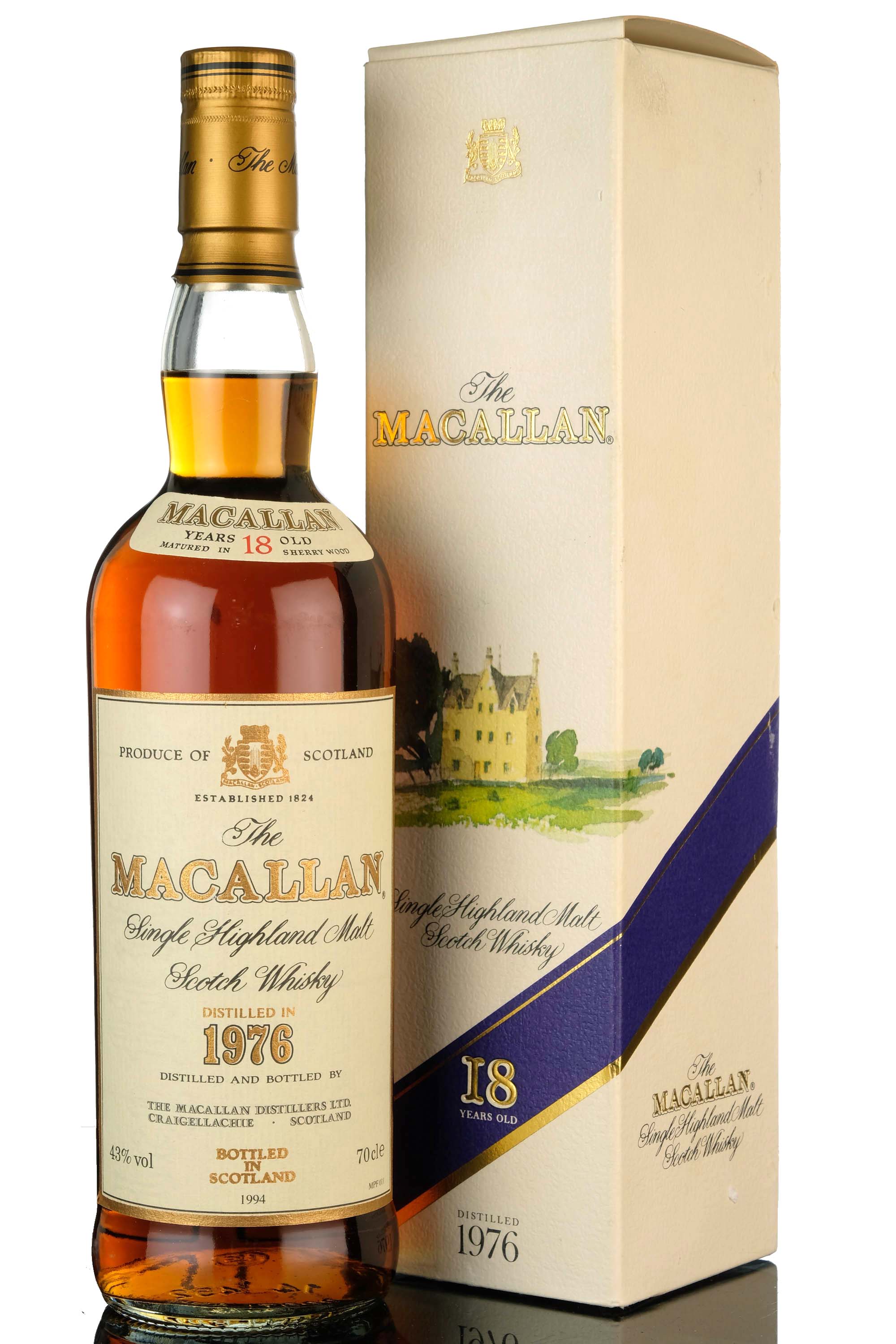 Macallan 1976-1994 - 18 Year Old