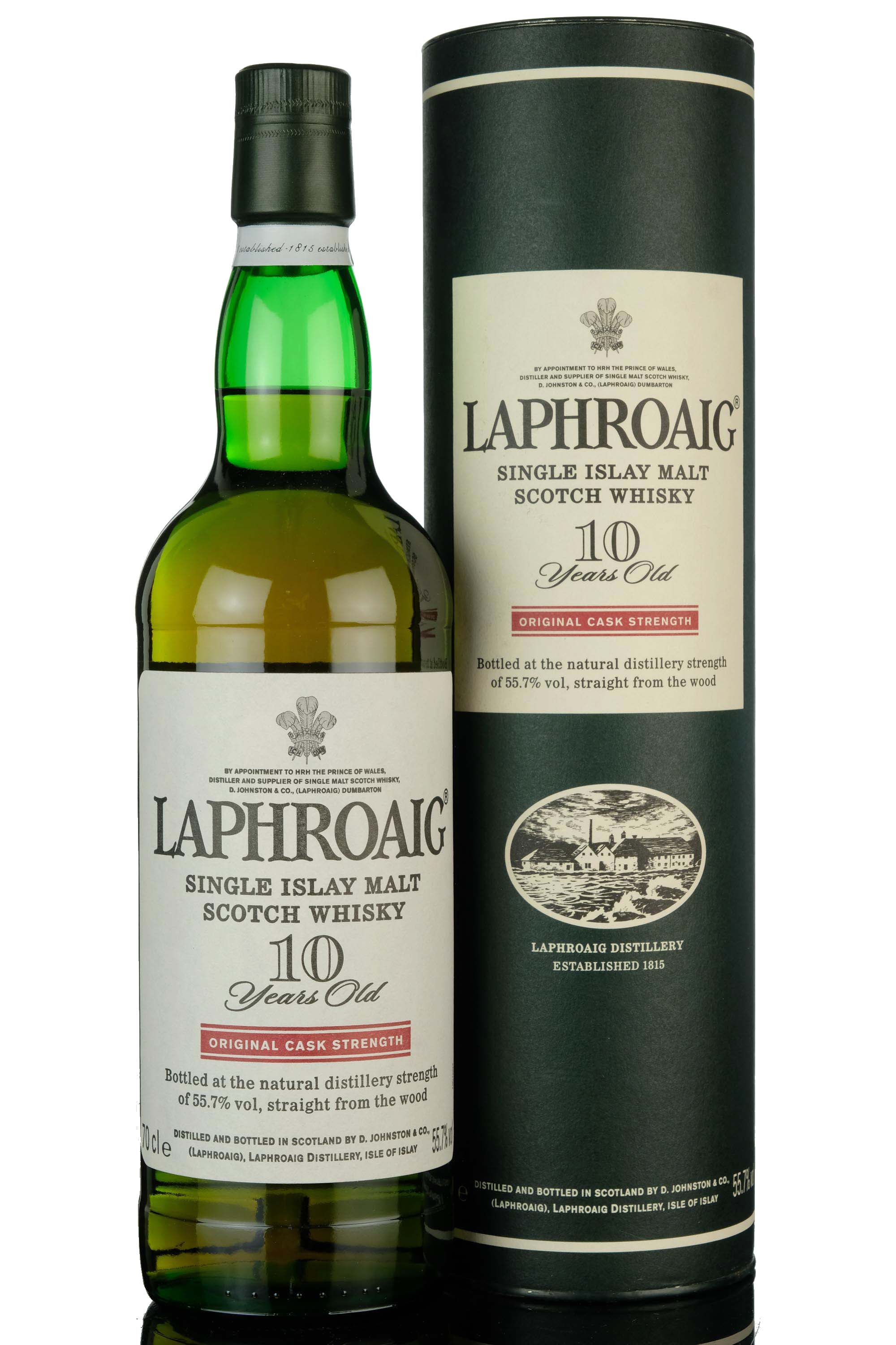 Laphroaig 10 Year Old - Original Cask Strength - 55.7%