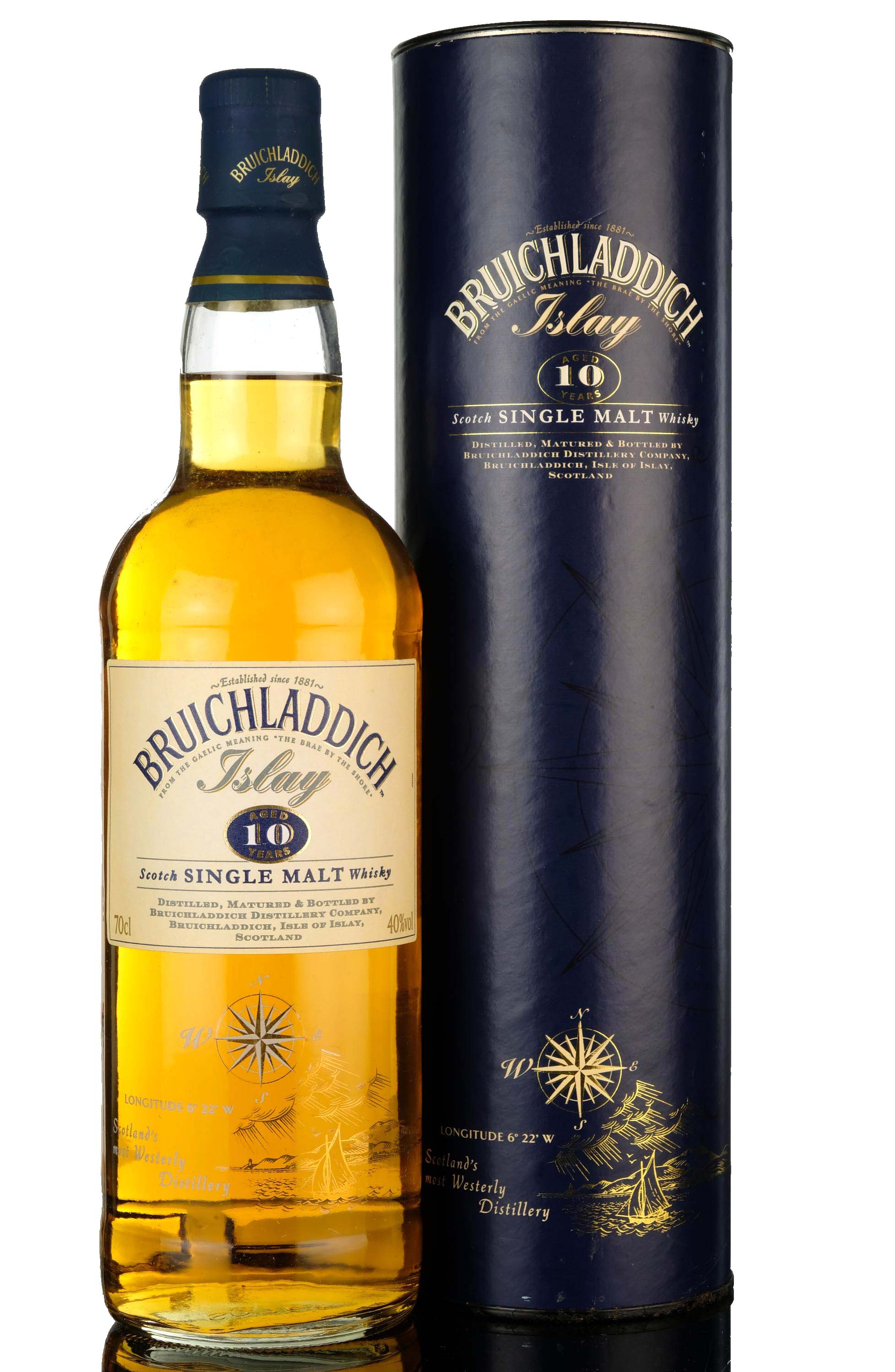 Bruichladdich 10 Year Old - 1990s