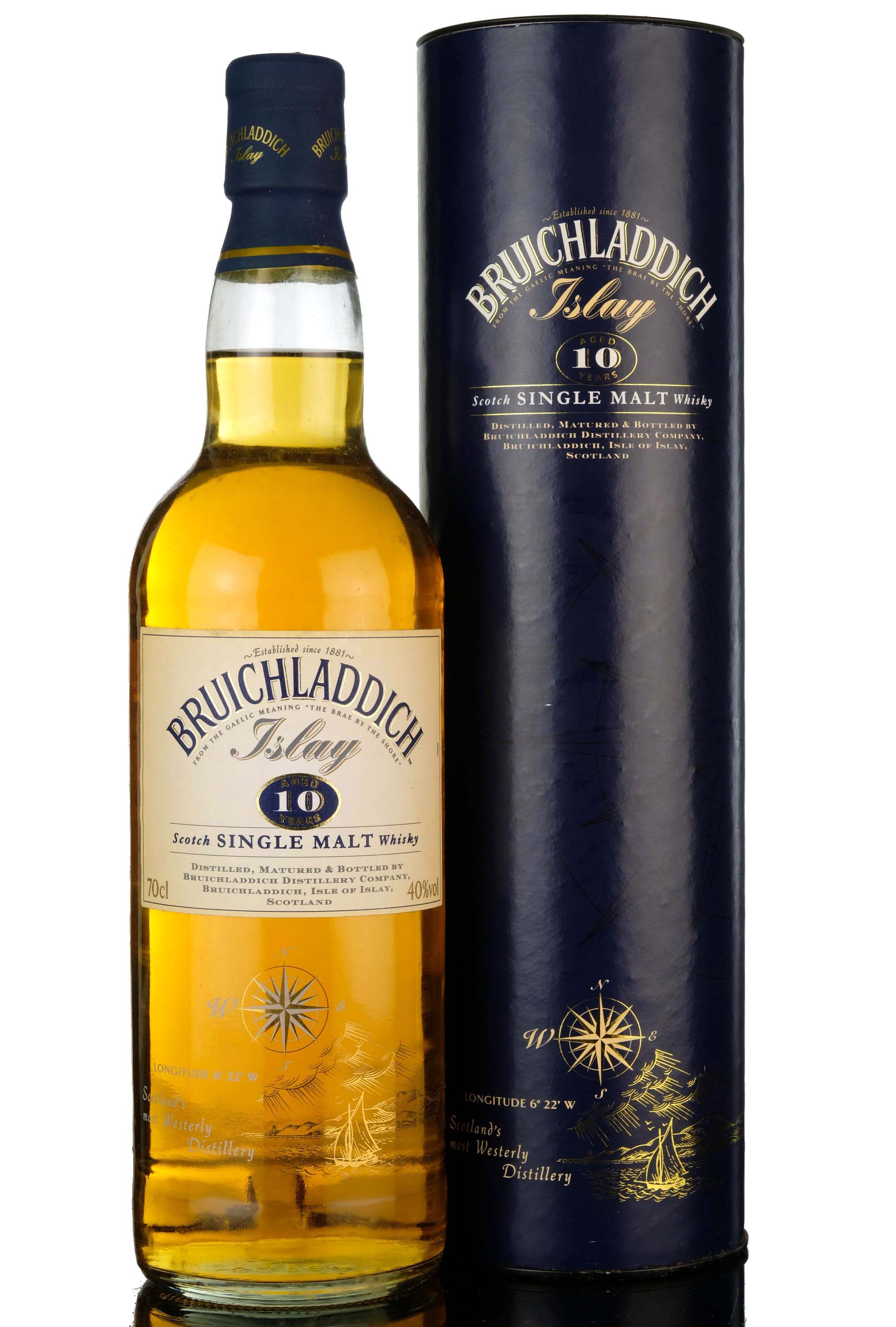 Bruichladdich 10 Year Old - 1990s