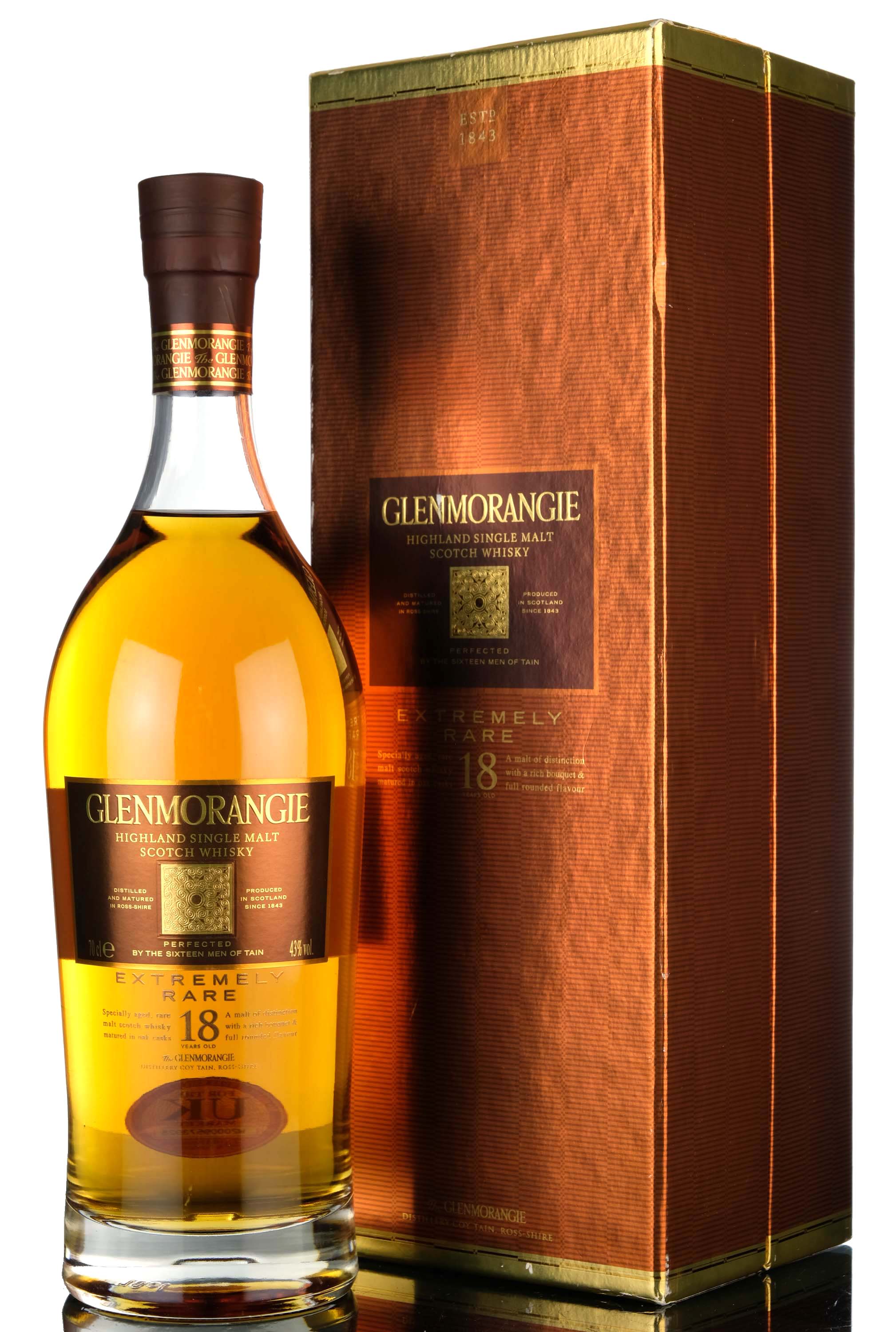 Glenmorangie 18 Year Old - Extremely Rare