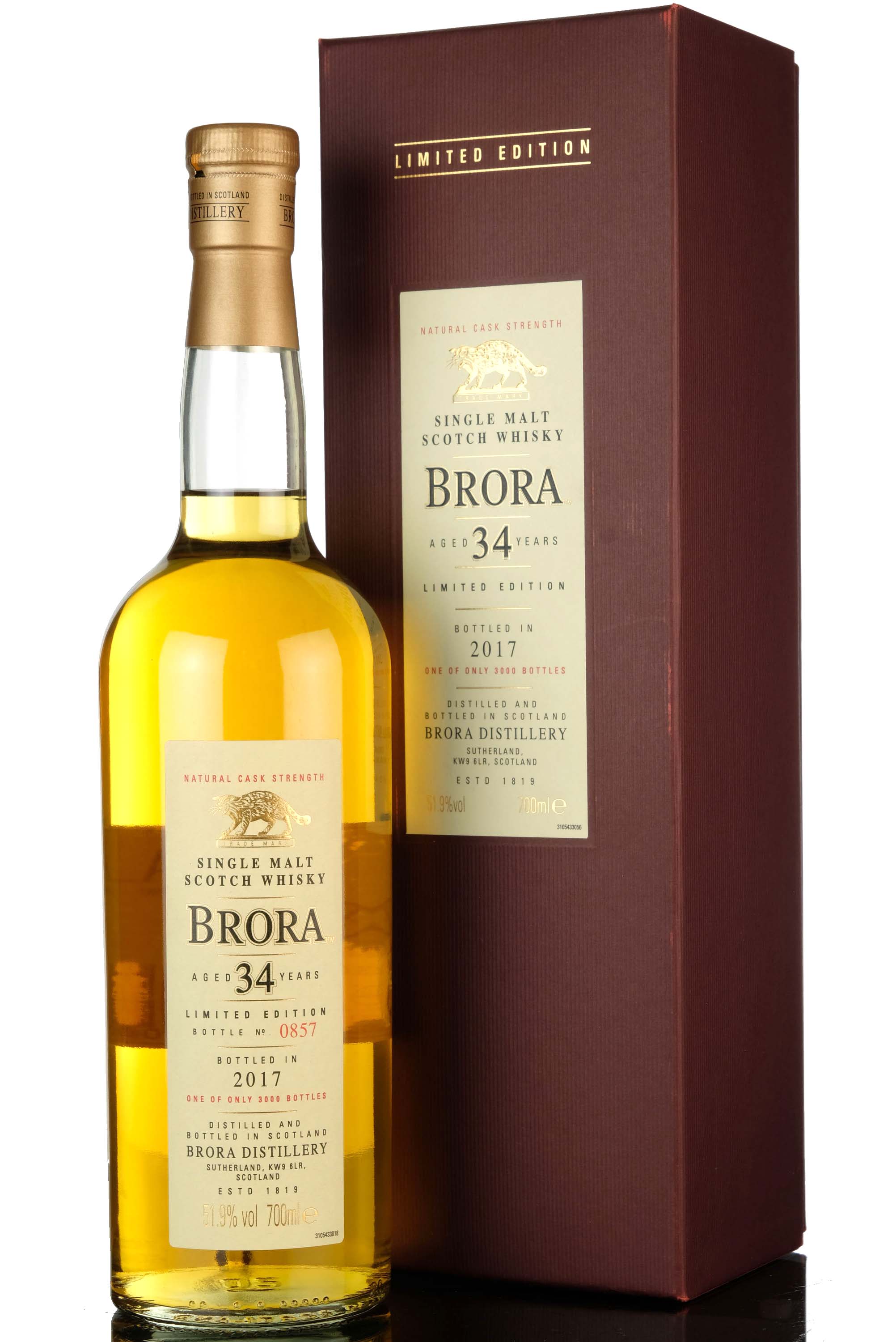 Brora 34 Year Old - Special Release 2017