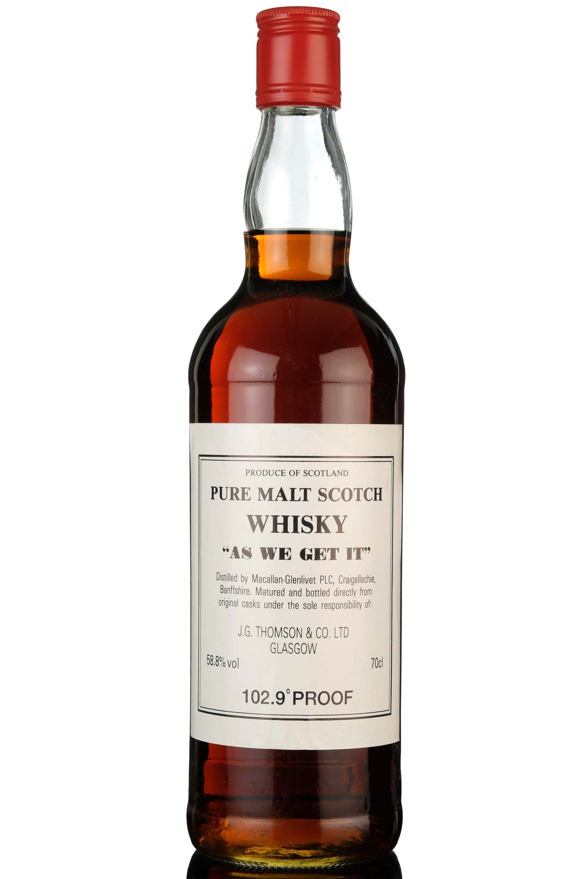 Macallanglenlivet As We Get It 1029 Proof