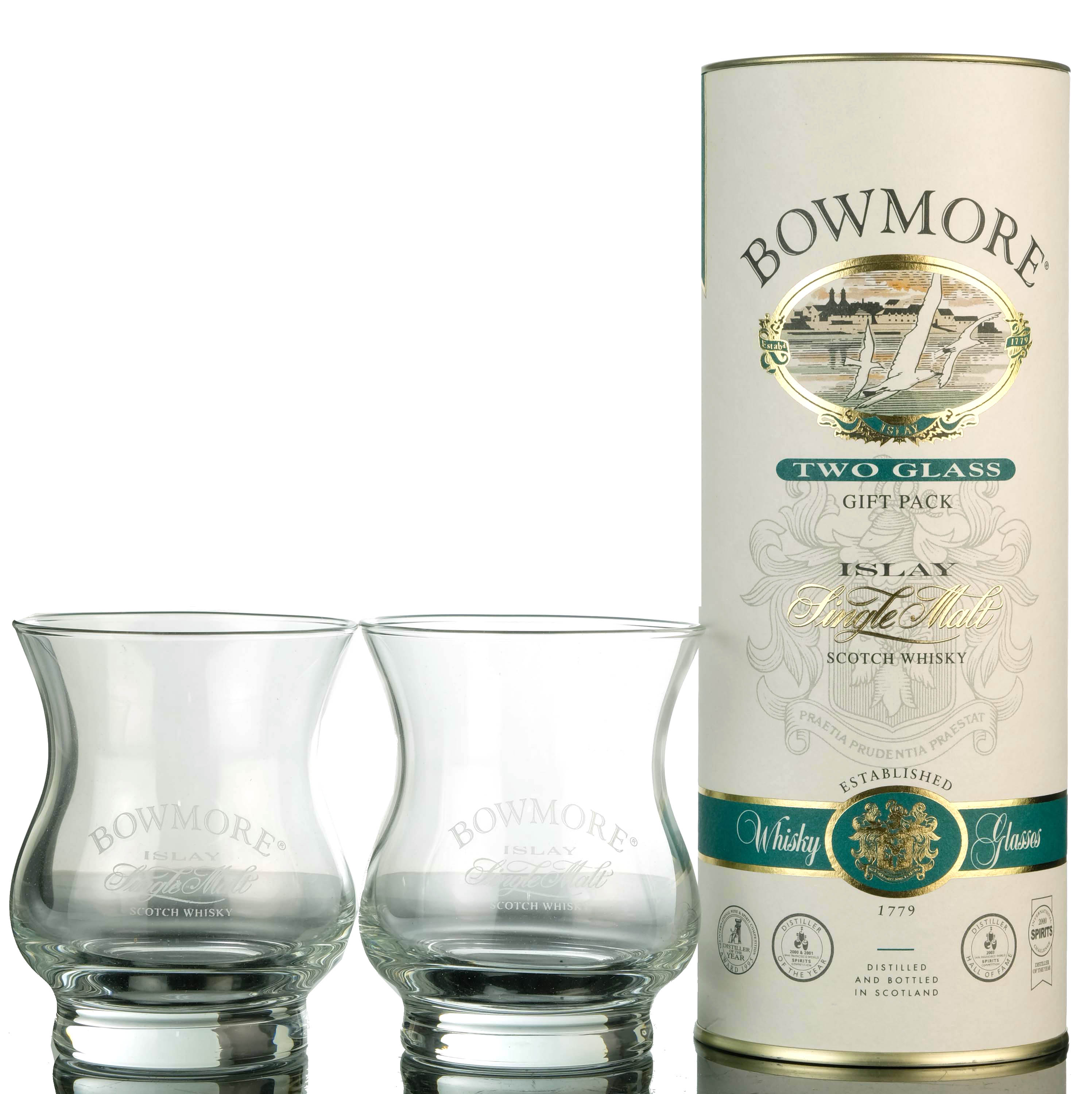 6 x Branded Bowmore Glasses