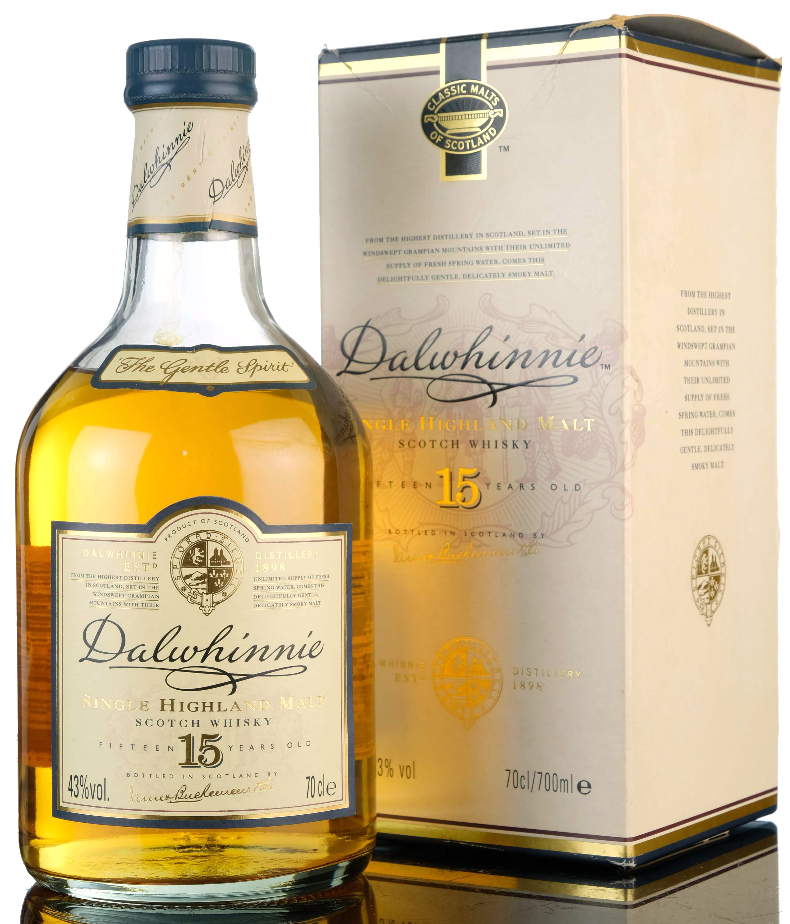 Dalwhinnie 15 Year Old - Early 2000s