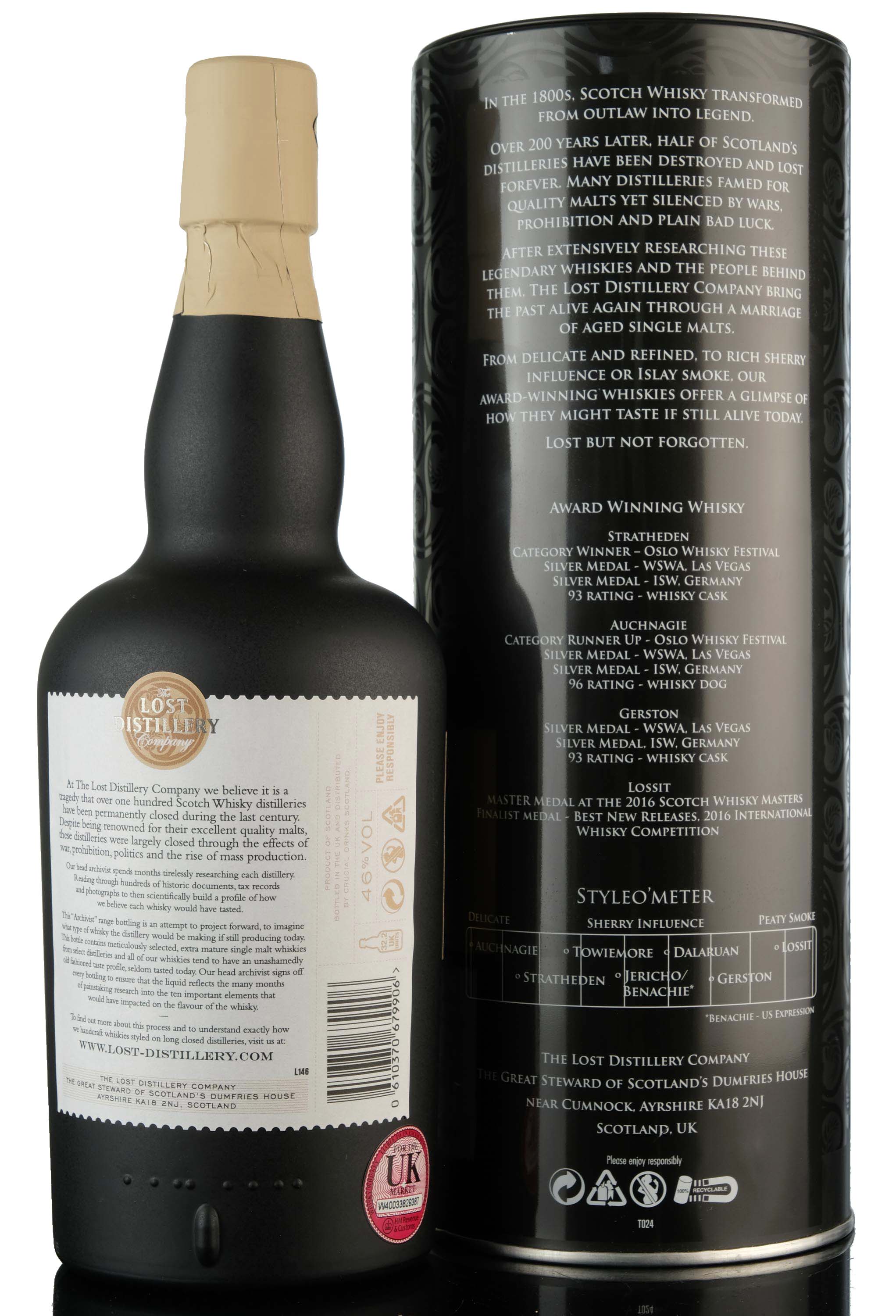 Gerston Batch 3 The Lost Distillery Company