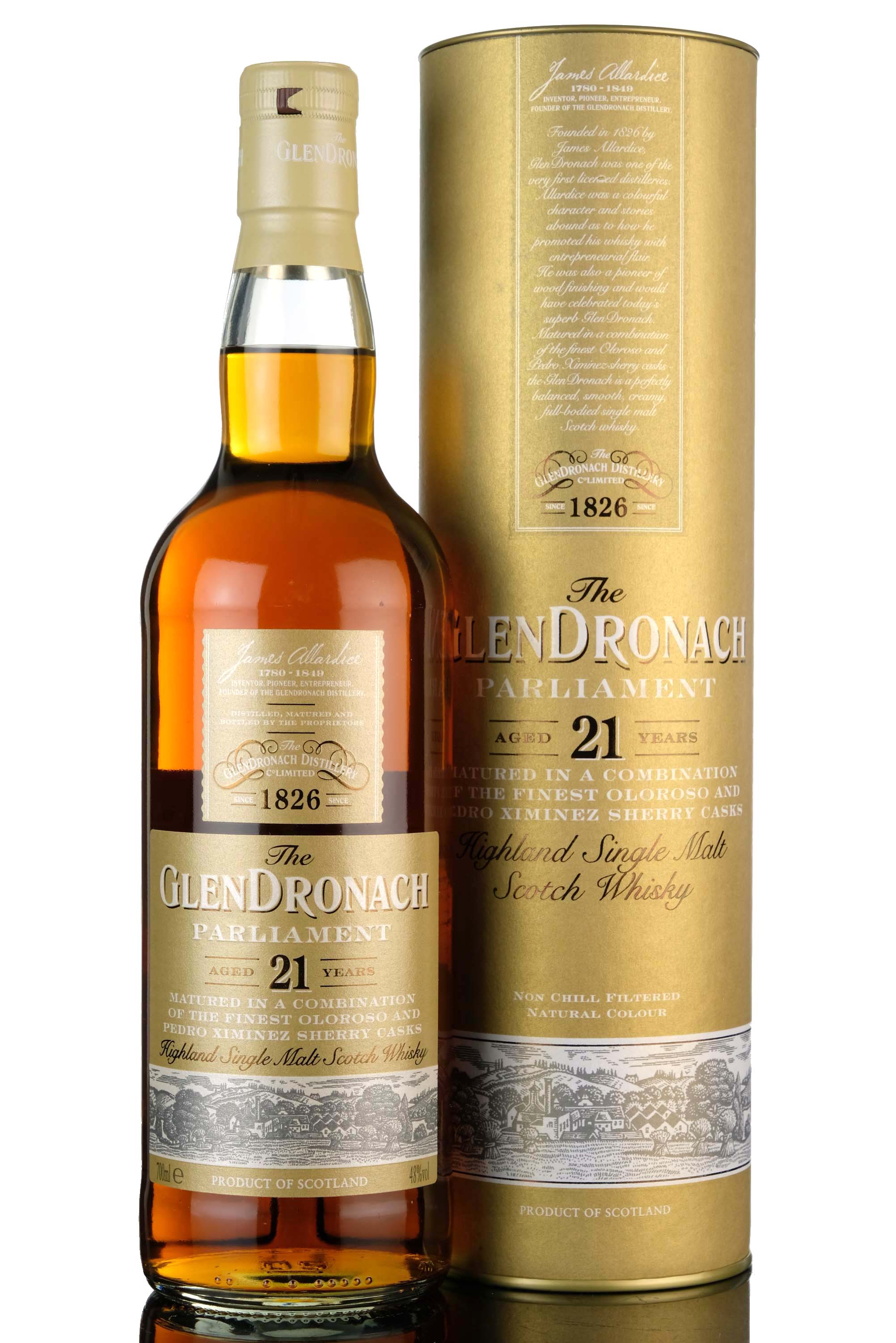 Glendronach 21 Year Old - Parliament - 2018 Release